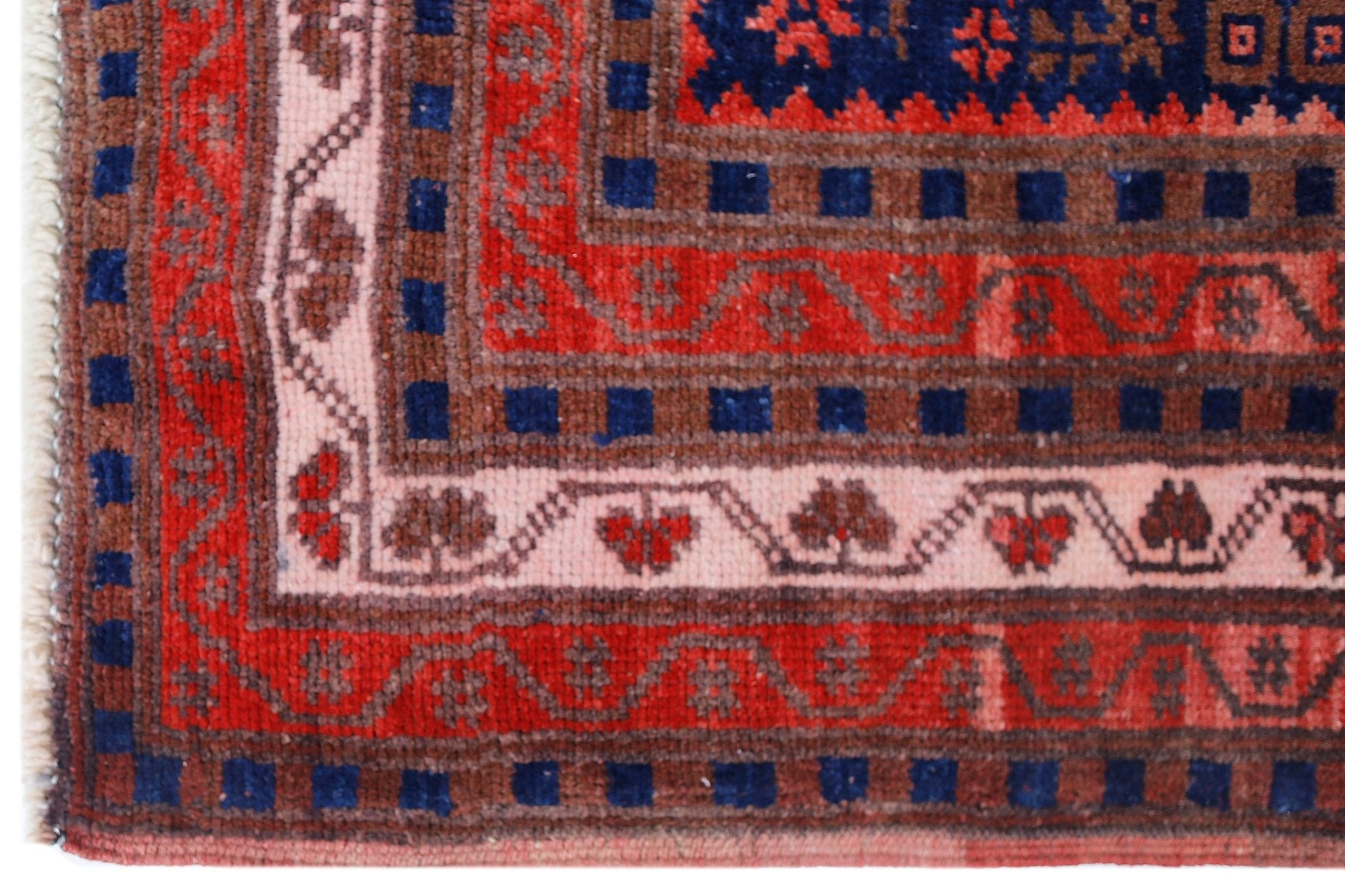 Handmade Vintage Turkish Yagcibedir Rug | 189 x 124 cm | 6'3" x 4'1" - Najaf Rugs & Textile