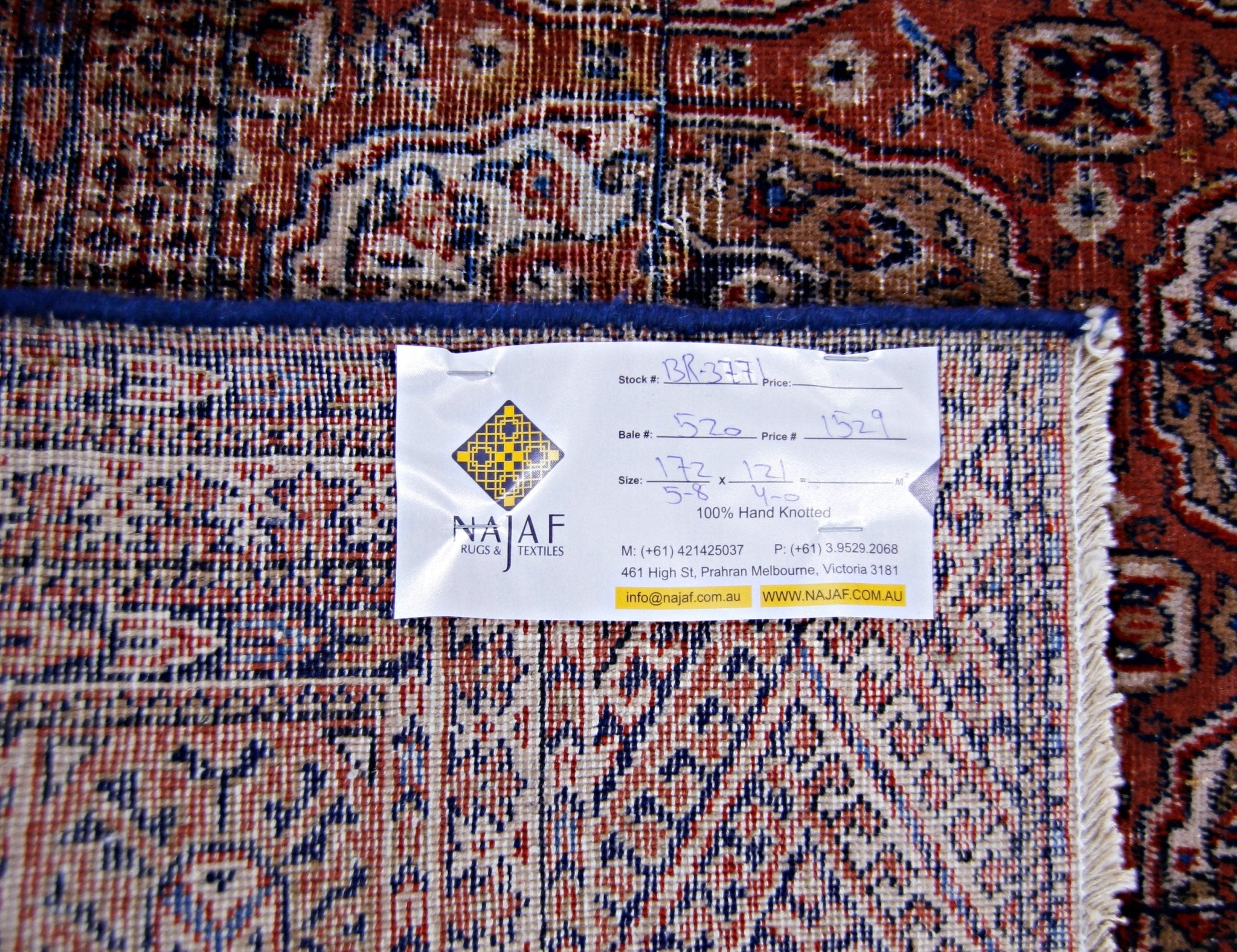 Handmade Vintage Turkmen Tekke Rug | 172 x 121 cm | 5'8" x 4' - Najaf Rugs & Textile