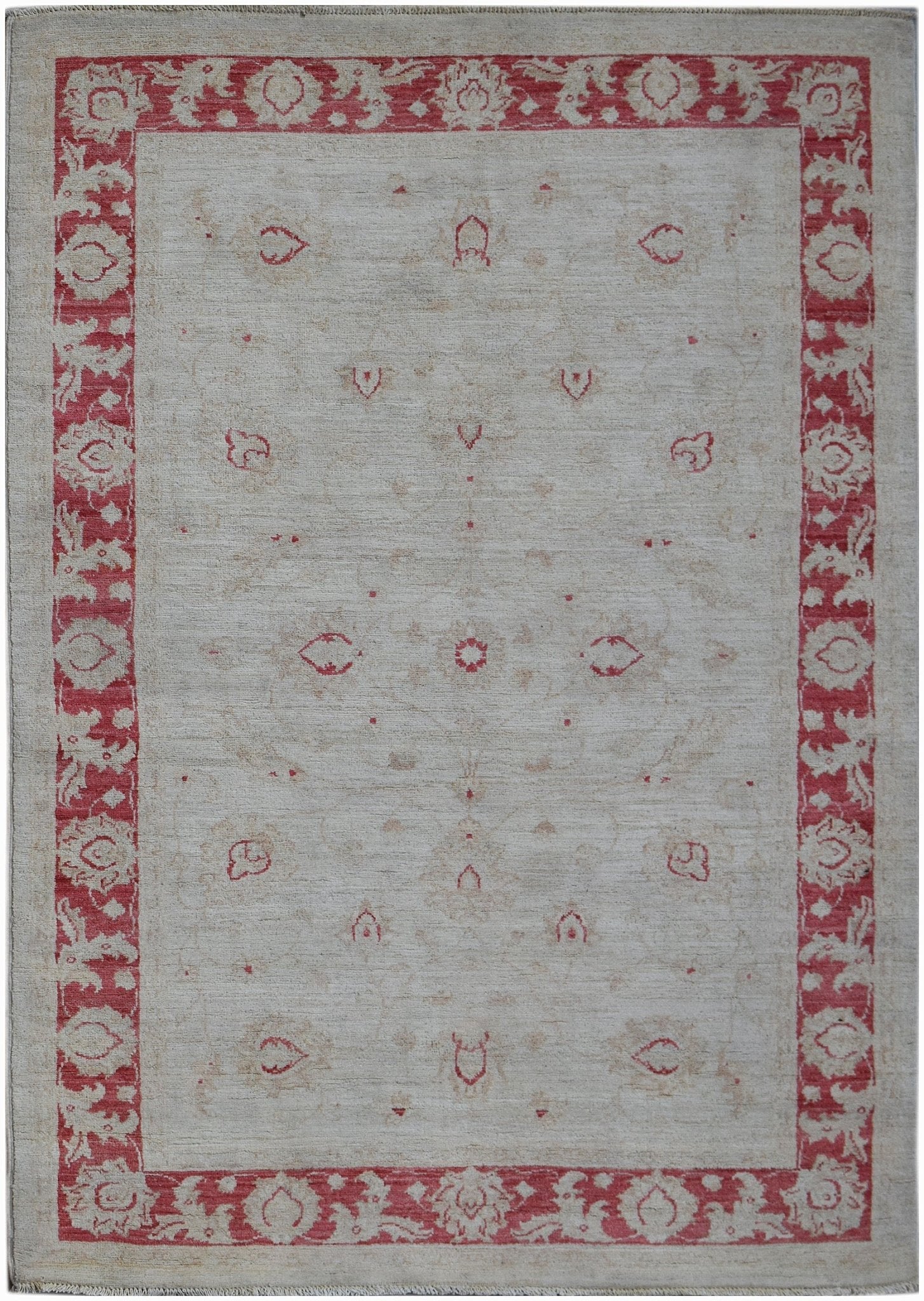 Handwoven Afghan Chobi Rug | 178 x 127 cm | 5'10" x 4'2" - Najaf Rugs & Textile