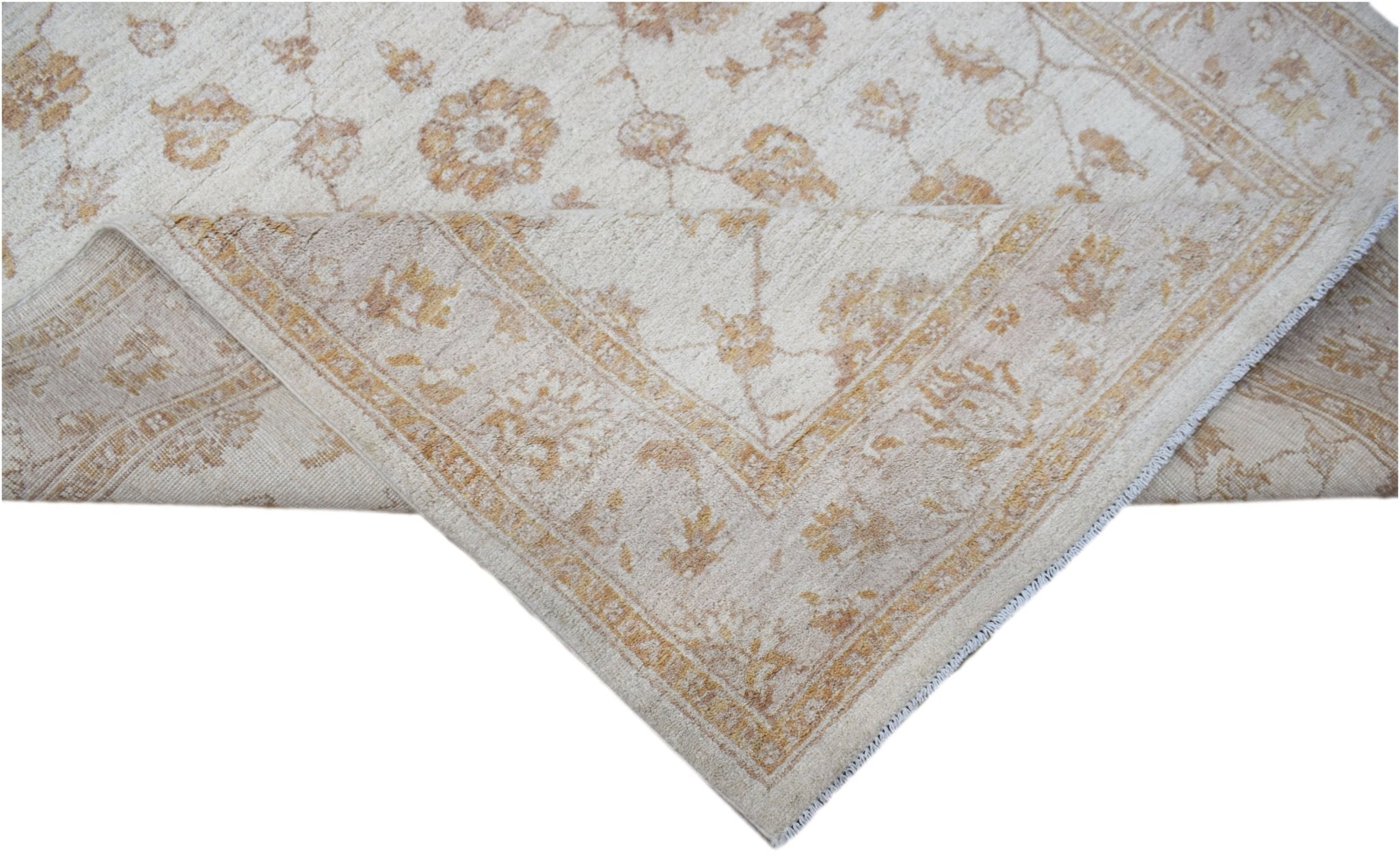 Handwoven Afghan Chobi Rug | 202 x 135 cm | 6'8" x 4'5" - Najaf Rugs & Textile