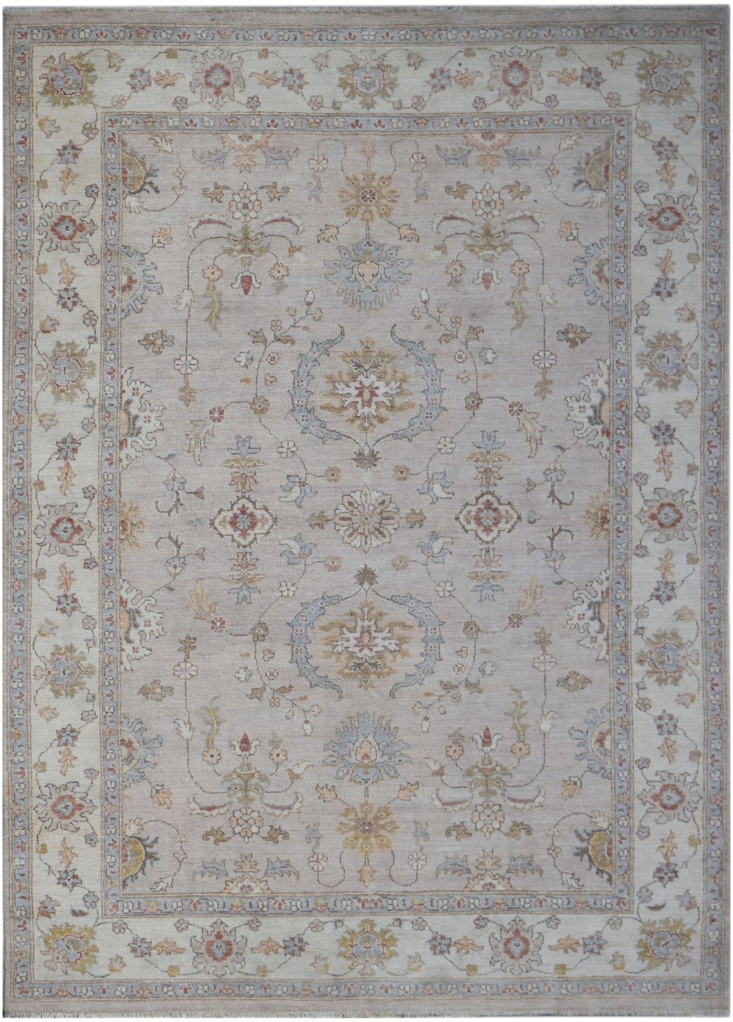 Handwoven Afghan Chobi Rug | 233 x 169 cm | 7'8" x 5'7" - Najaf Rugs & Textile