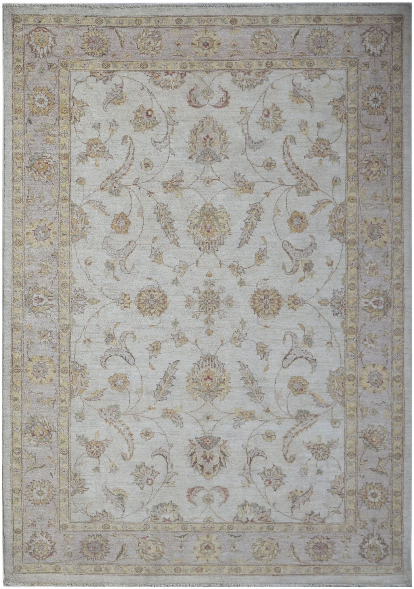 Handwoven Afghan Chobi Rug | 240 x 169 cm | 7'11" x 5'7" - Najaf Rugs & Textile