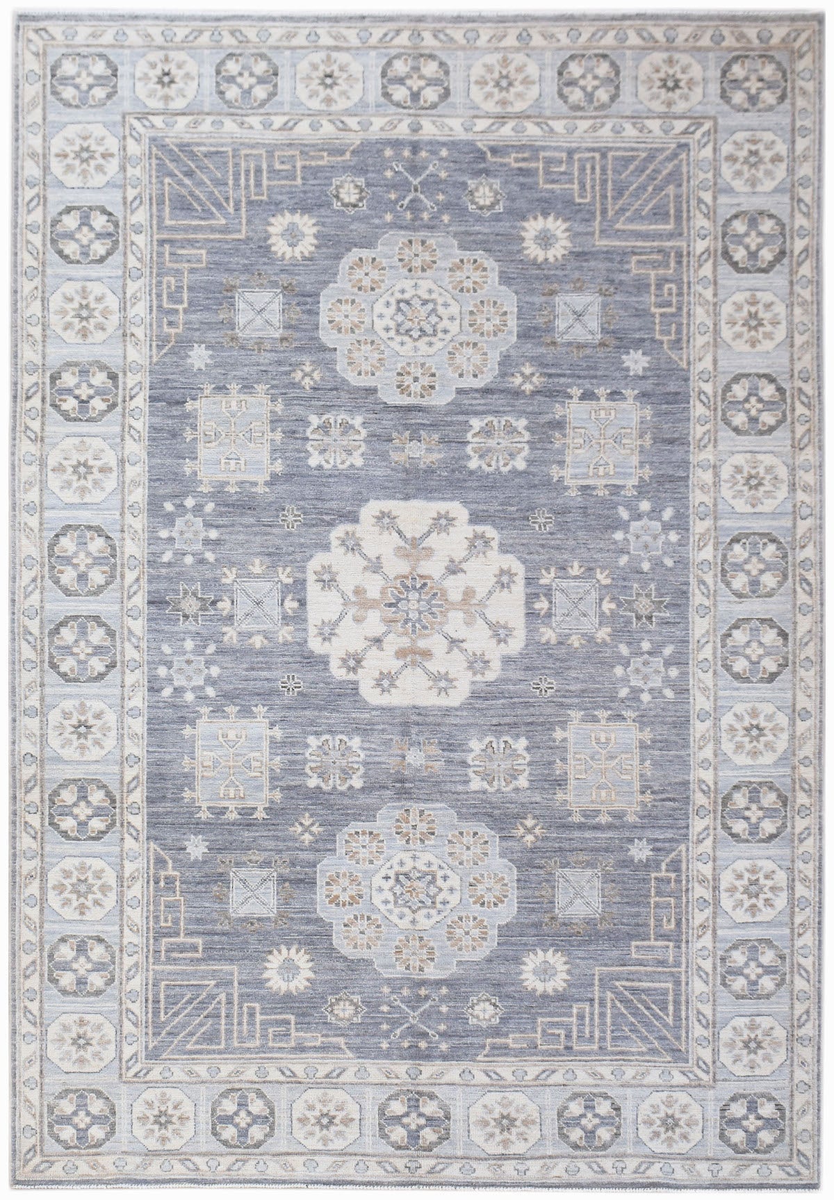 Handwoven Afghan Chobi Rug | 272 x 176 cm | 9' x 5'10" - Najaf Rugs & Textile