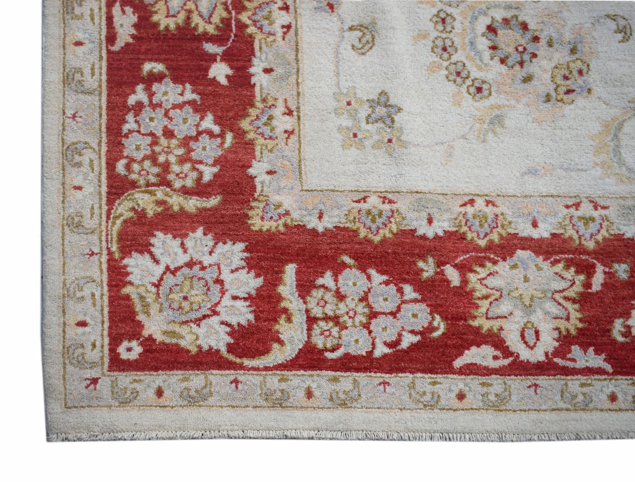 Handwoven Afghan Chobi Rug | 300 x 244 cm | 9'10" x 8'1" - Najaf Rugs & Textile