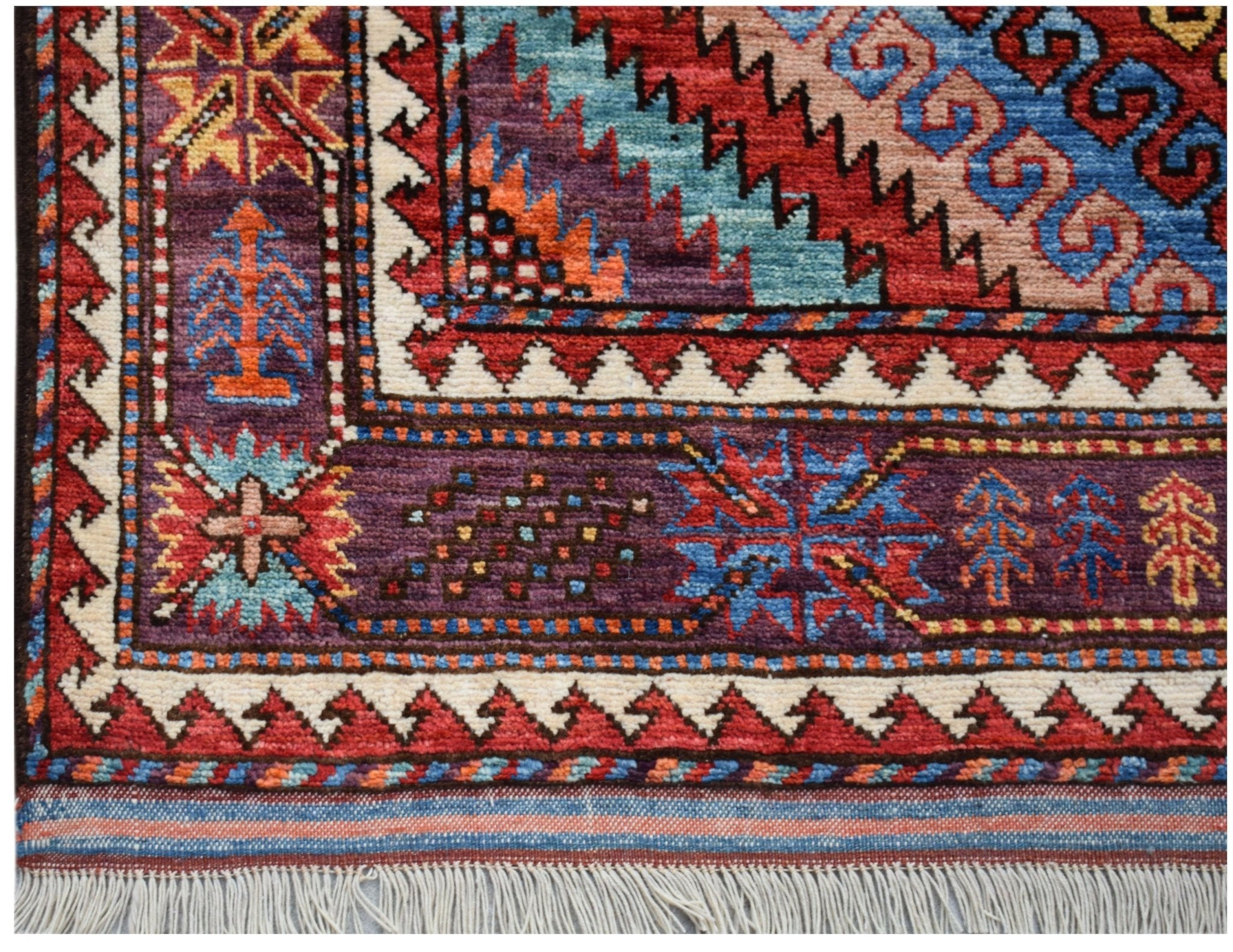 Handwoven Afghan Herati Chobi Rug | 192 x 123 cm | 6'4" x 4' - Najaf Rugs & Textile