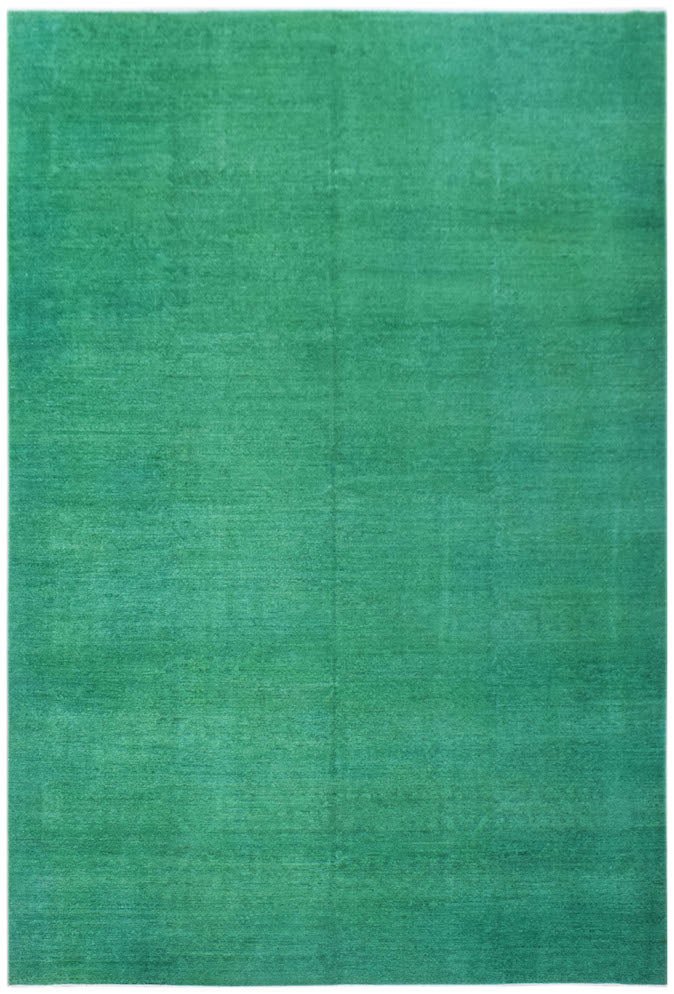 Handwoven Afghan Overdyed Chobi Rug | 406 x 292 cm | 13'4" x 9'7" - Najaf Rugs & Textile