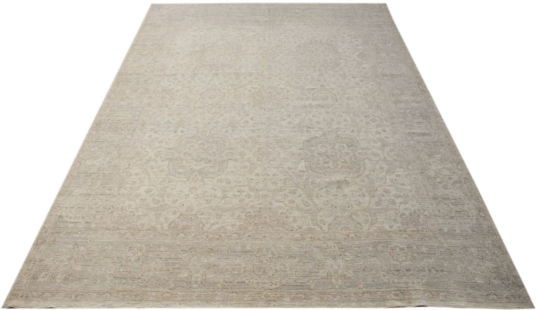 Handwoven Traditional Afghan Chobi Rug | 315 x 248 cm | 10'4" x 8'2" | Bamyan Collection - Najaf Rugs & Textile