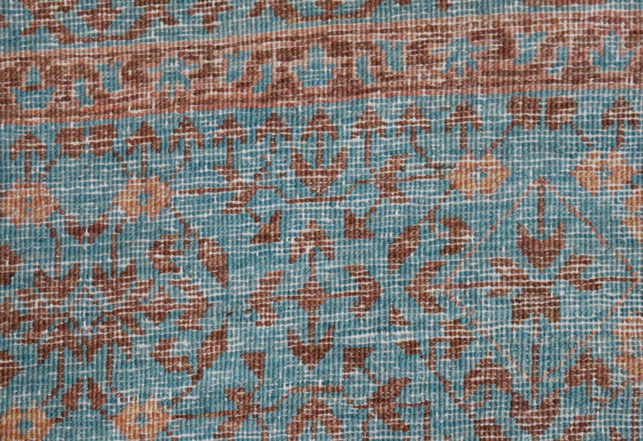 Handwoven Transitional Mamluk Chobi Rug | 241 x 175 cm | 7'11" x 5'9" - Najaf Rugs & Textile