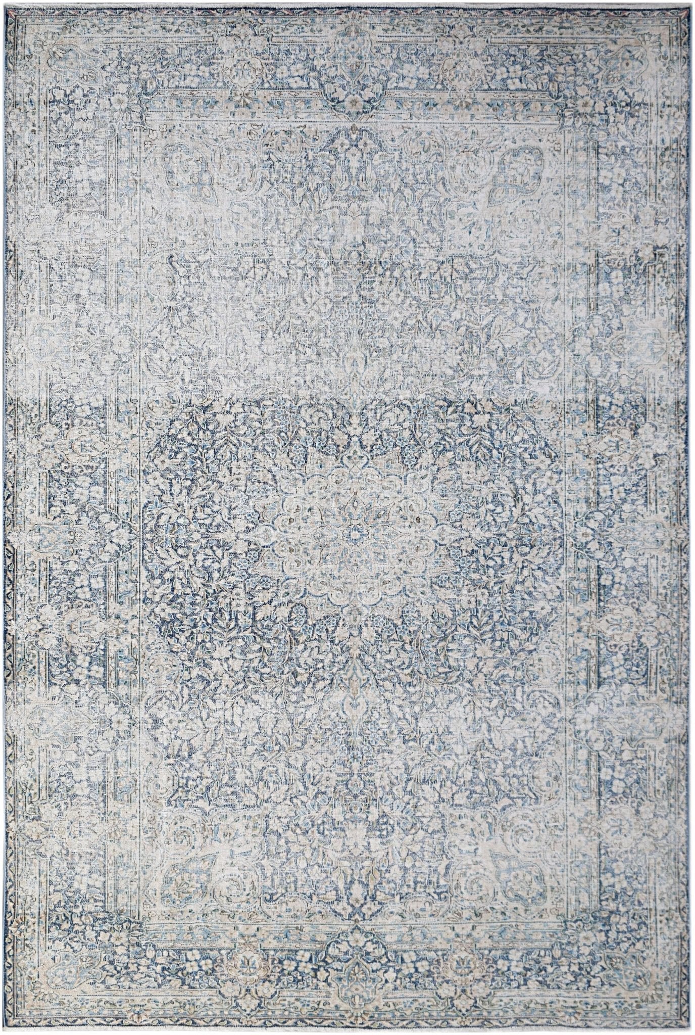 Handwoven Vintage Persian Kerman Rug | 303 x 201 cm | 10' x 6'7" - Najaf Rugs & Textile