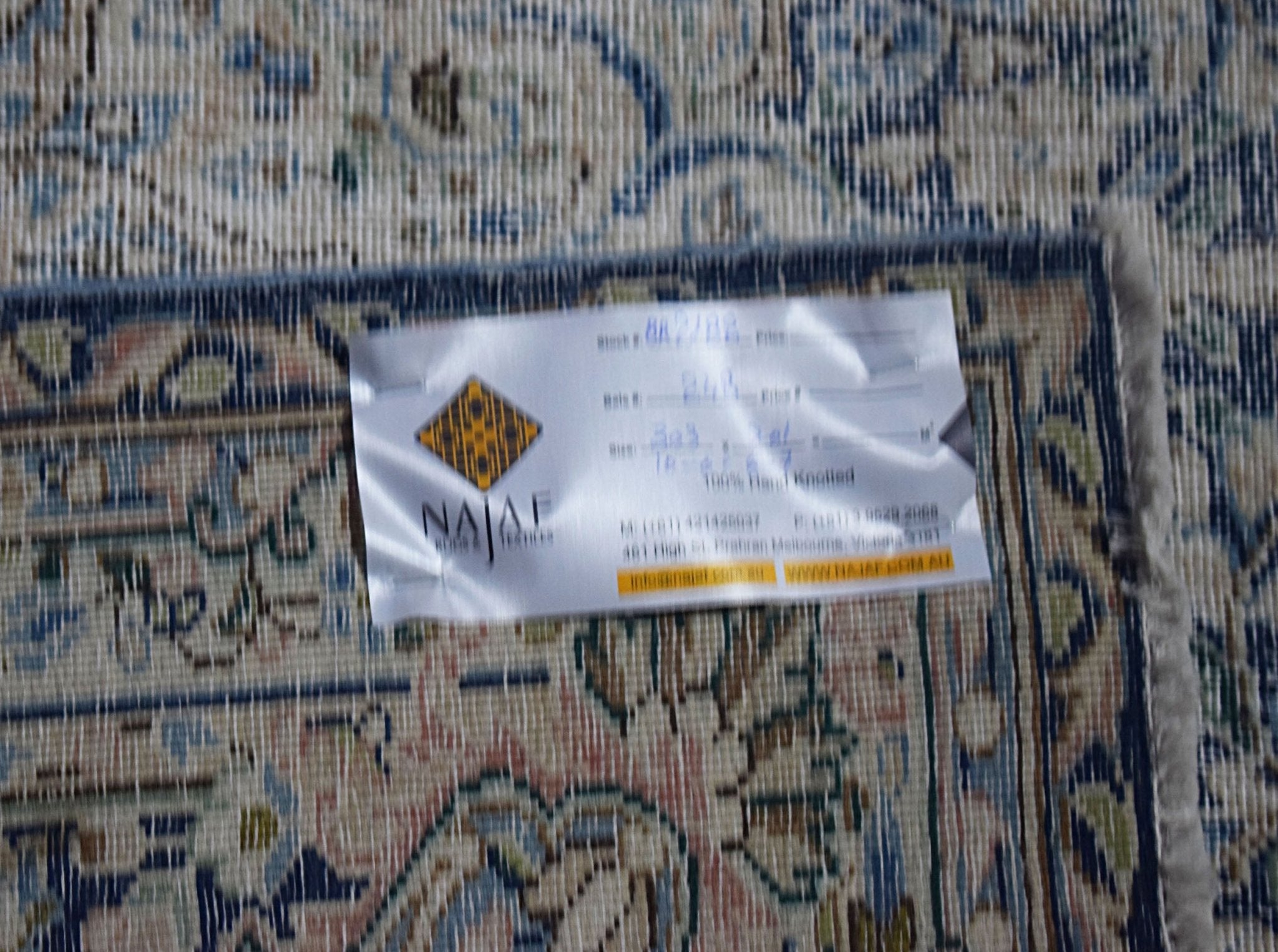 Handwoven Vintage Persian Kerman Rug | 303 x 201 cm | 10' x 6'7" - Najaf Rugs & Textile