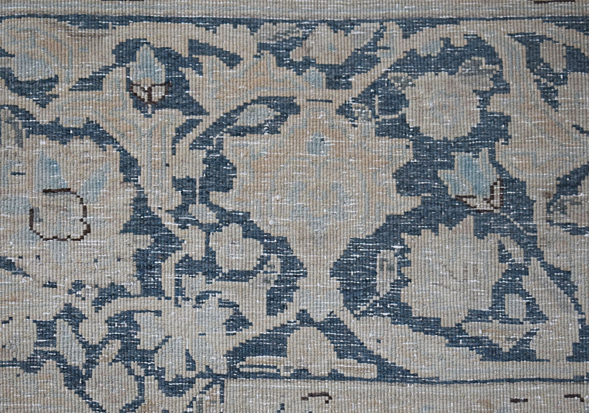 Handwoven Vintage Persian Kerman Rug | 387 x 292 cm | 12'9" x 9'7" - Najaf Rugs & Textile