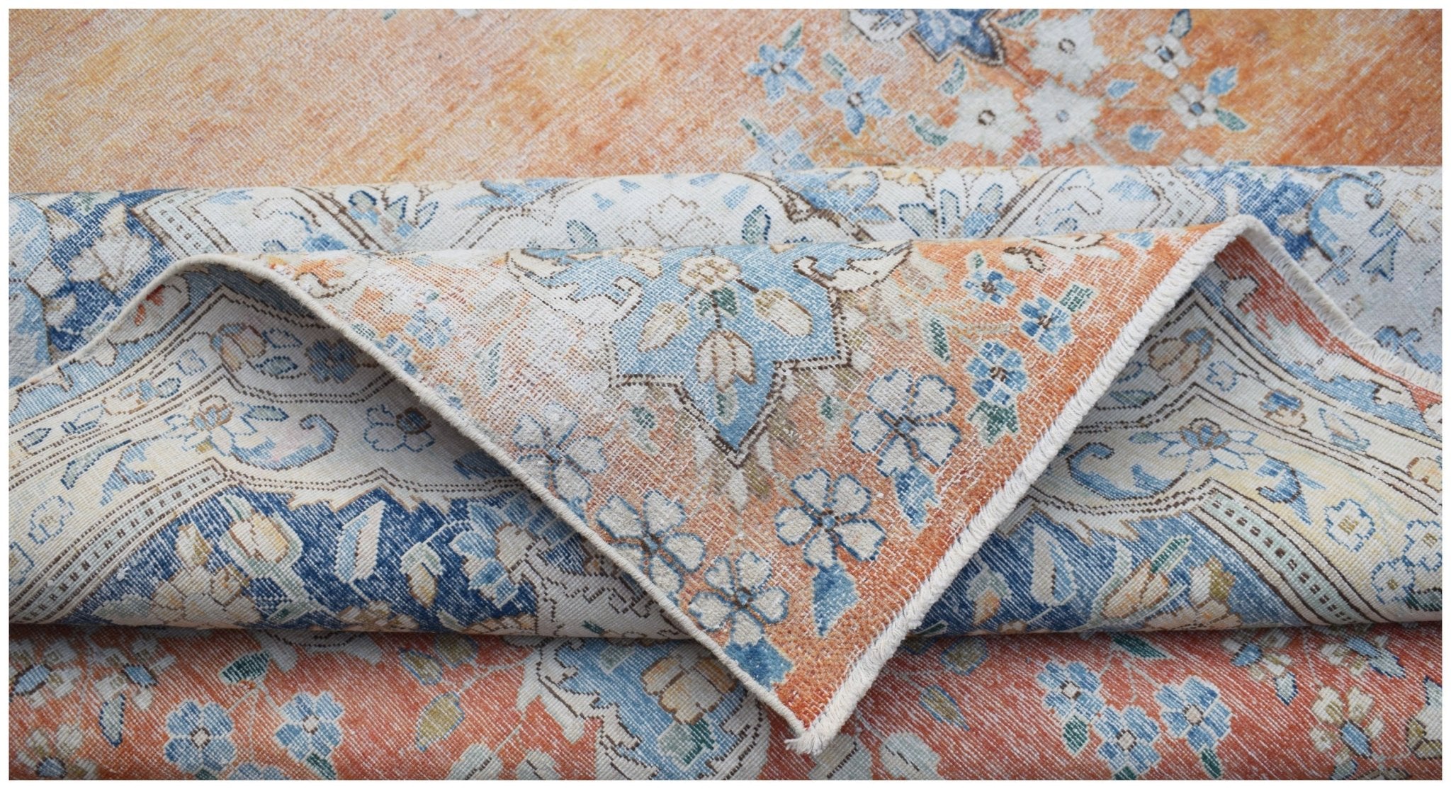 Handwoven Vintage Persian Kerman Rug | 397 x 300 cm | 13' x 9'11" - Najaf Rugs & Textile