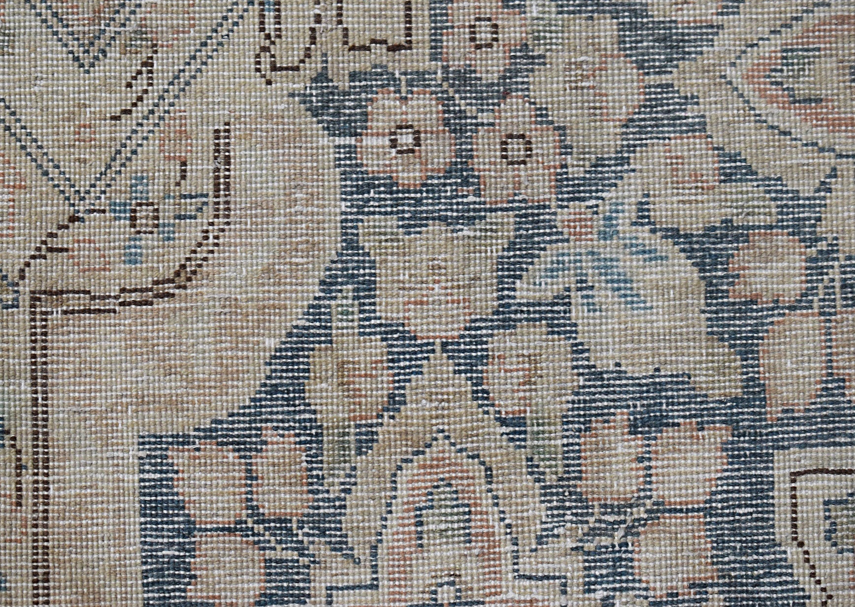 Handwoven Vintage Persian Kerman Rug | 496 x 296 cm | 16'4" x 9'9" - Najaf Rugs & Textile