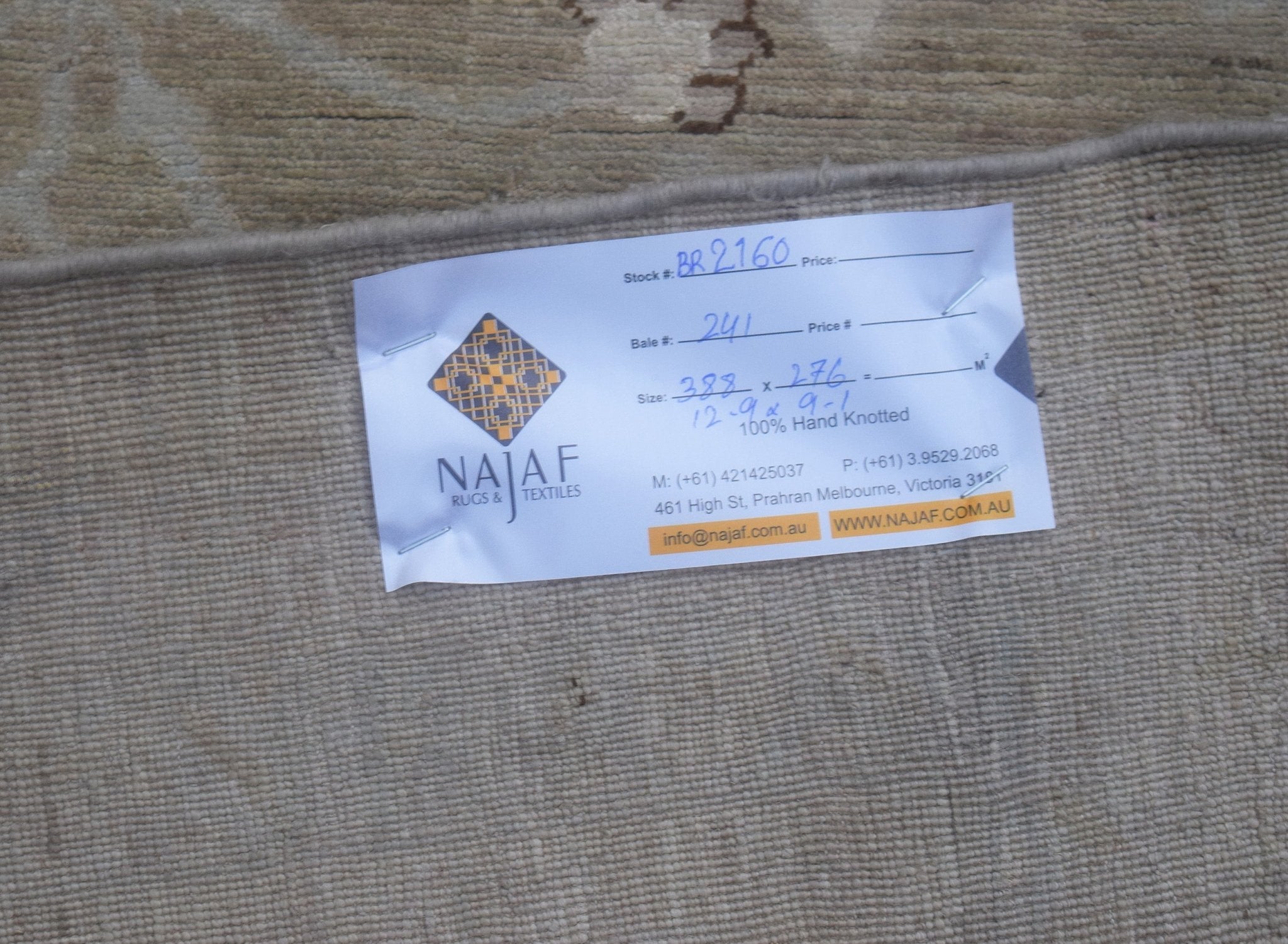 High Quality Handmade Traditional Afghan Chobi Rug | 388 x 276 cm | 12'9" x 9'1" - Najaf Rugs & Textile