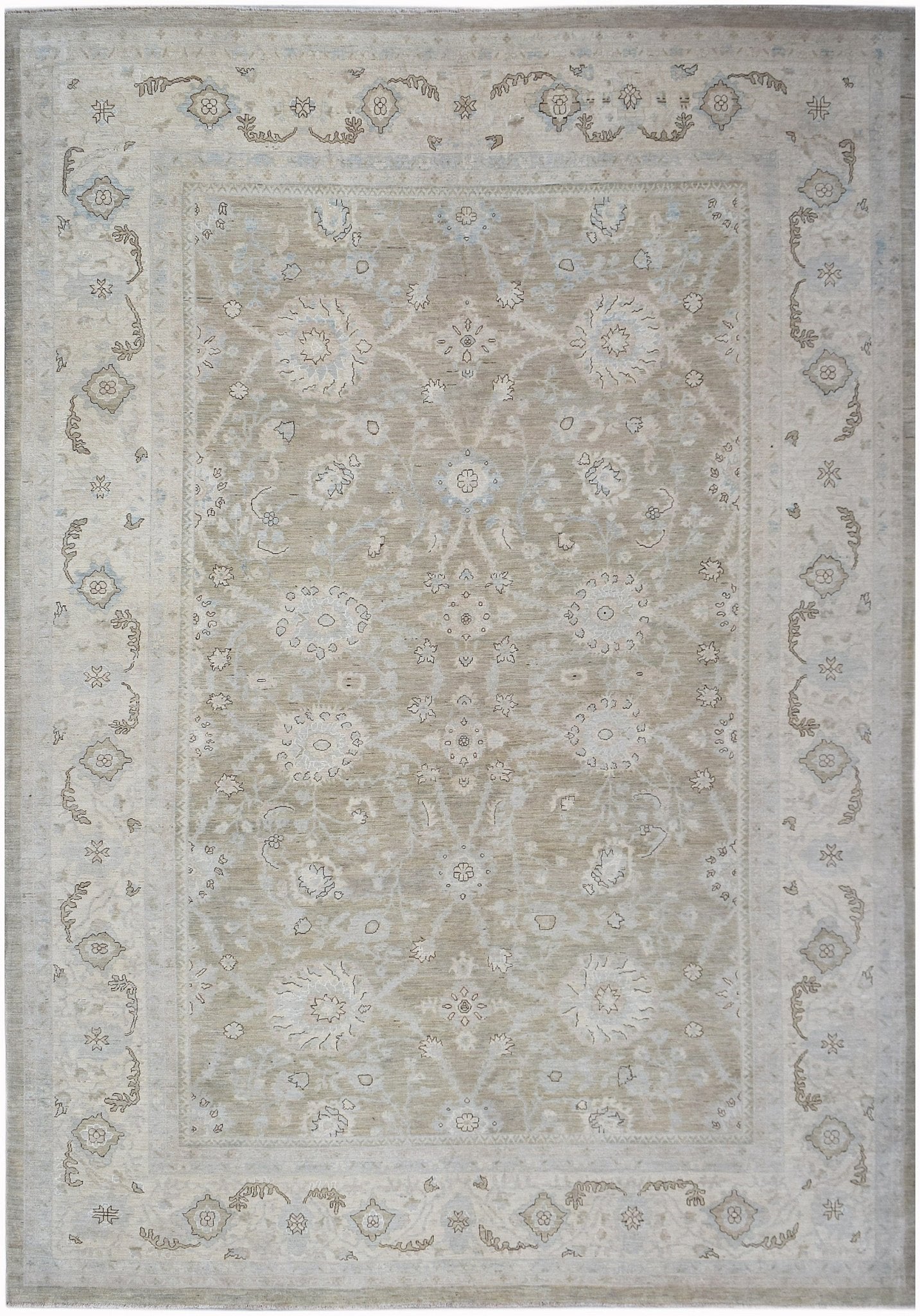 High Quality Handmade Traditional Afghan Chobi Rug | 388 x 276 cm | 12'9" x 9'1" - Najaf Rugs & Textile