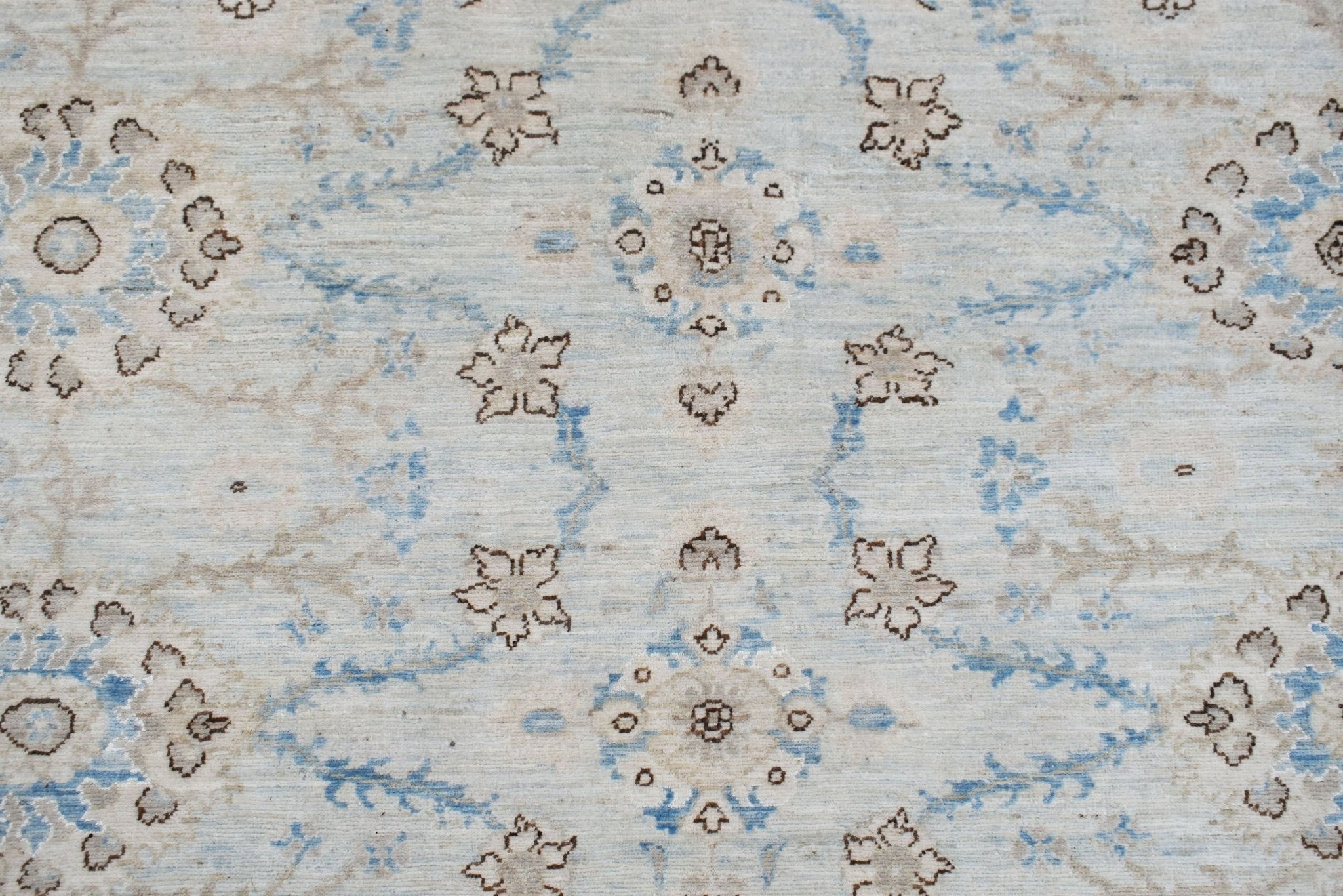 High Quality Handmade Transitional Afghan Rug | 322 x 239 cm | 10'7" x 7'10" - Najaf Rugs & Textile