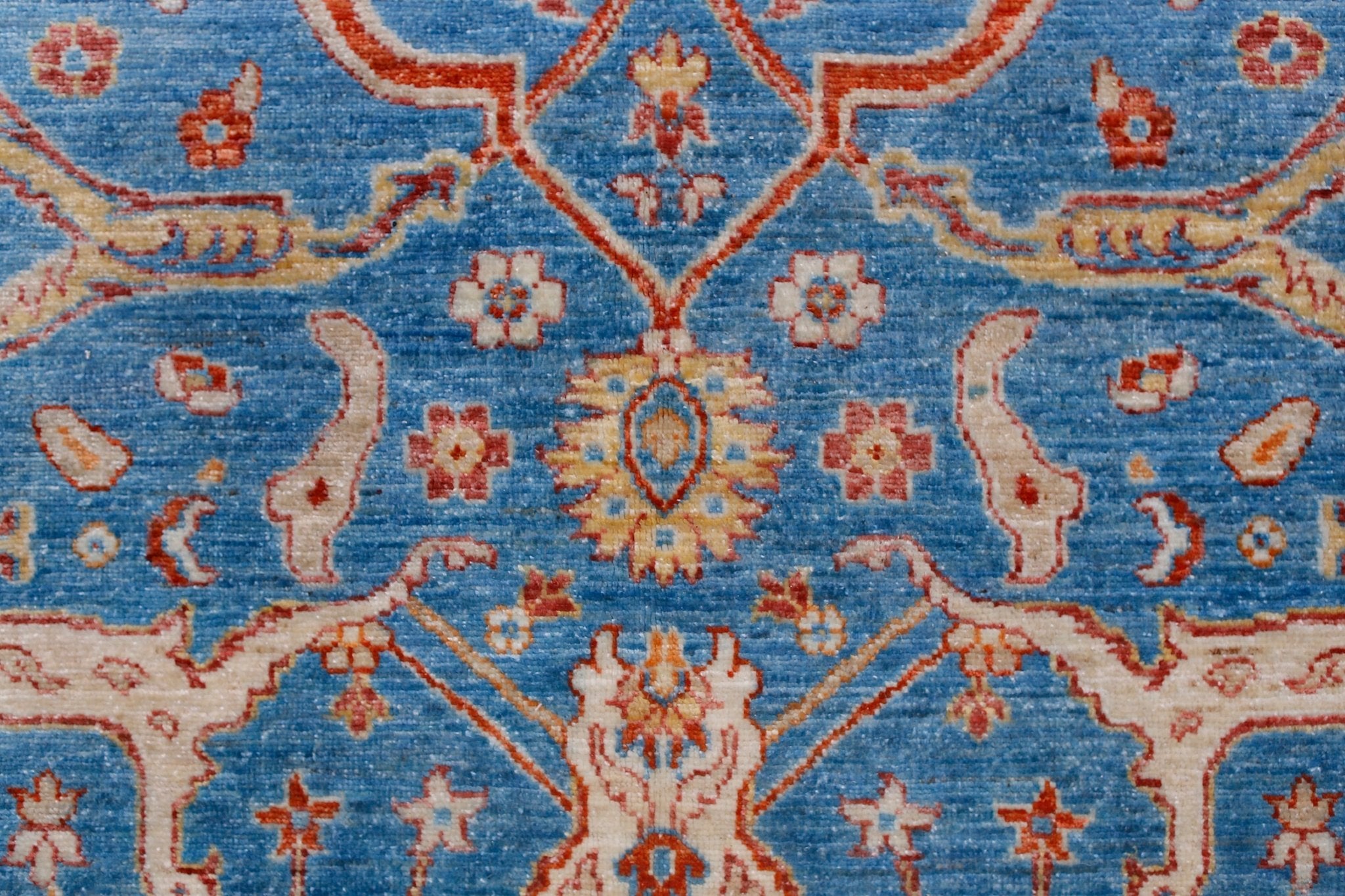 High Quality Handwoven Afghan Chobi Rug | 294 x 243 cm | 9'8" x 8' - Najaf Rugs & Textile