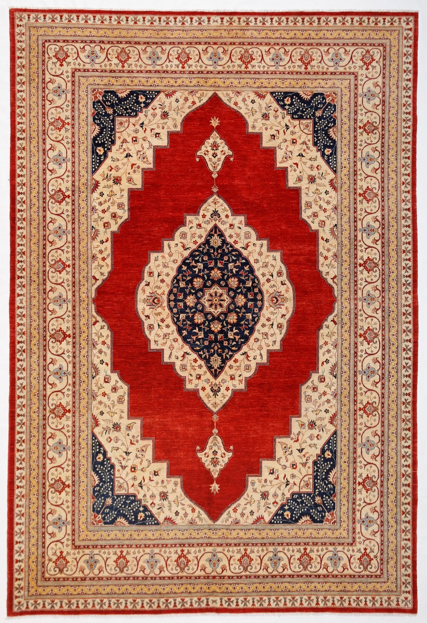 High Quality Handwoven Afghan Chobi Rug | 341 x 247 cm | 11'2" x 8'2" - Najaf Rugs & Textile