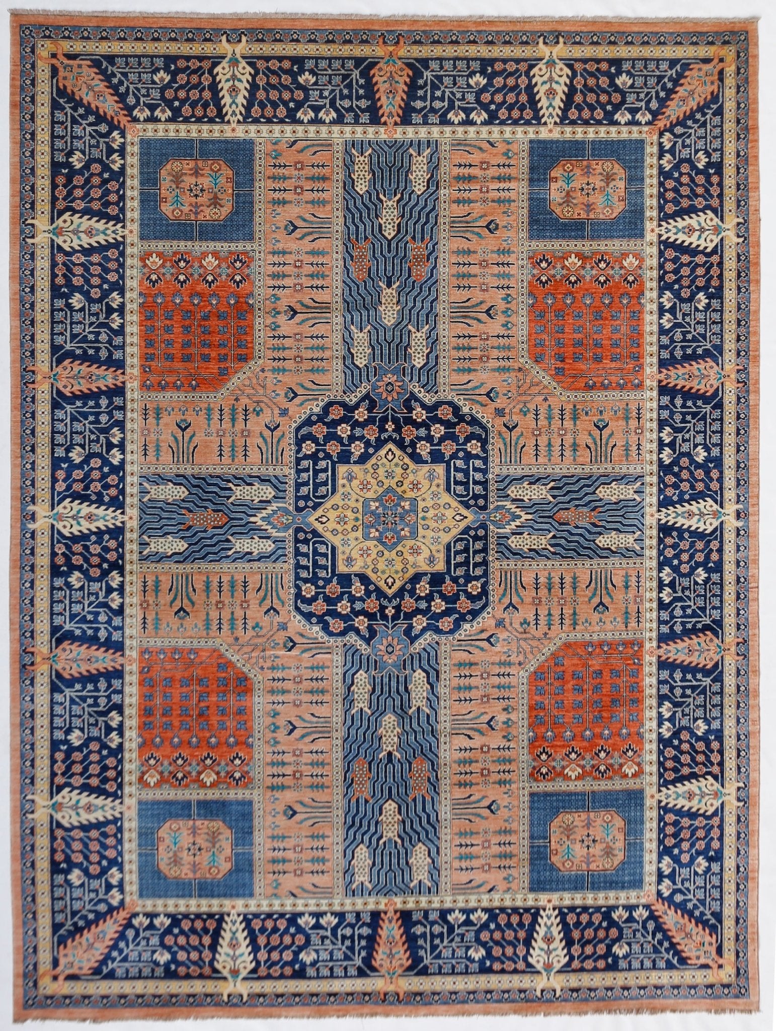 High Quality Handwoven Afghan Chobi Rug | 348 x 245 cm | 11'5" x 8'1" - Najaf Rugs & Textile