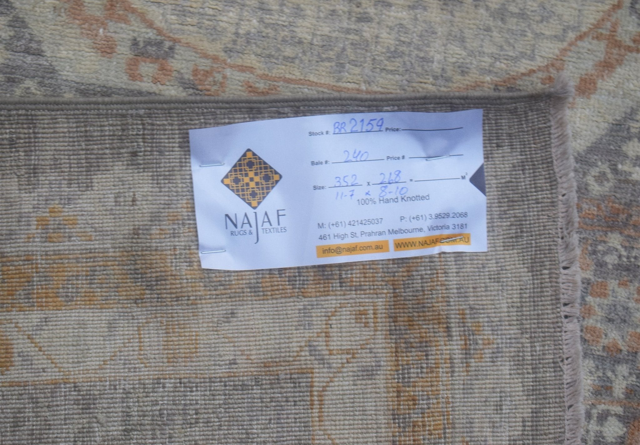 High Quality Handwoven Traditional Afghan Chobi Rug | 352 x 268 cm | 11'7" x 8'10" - Najaf Rugs & Textile