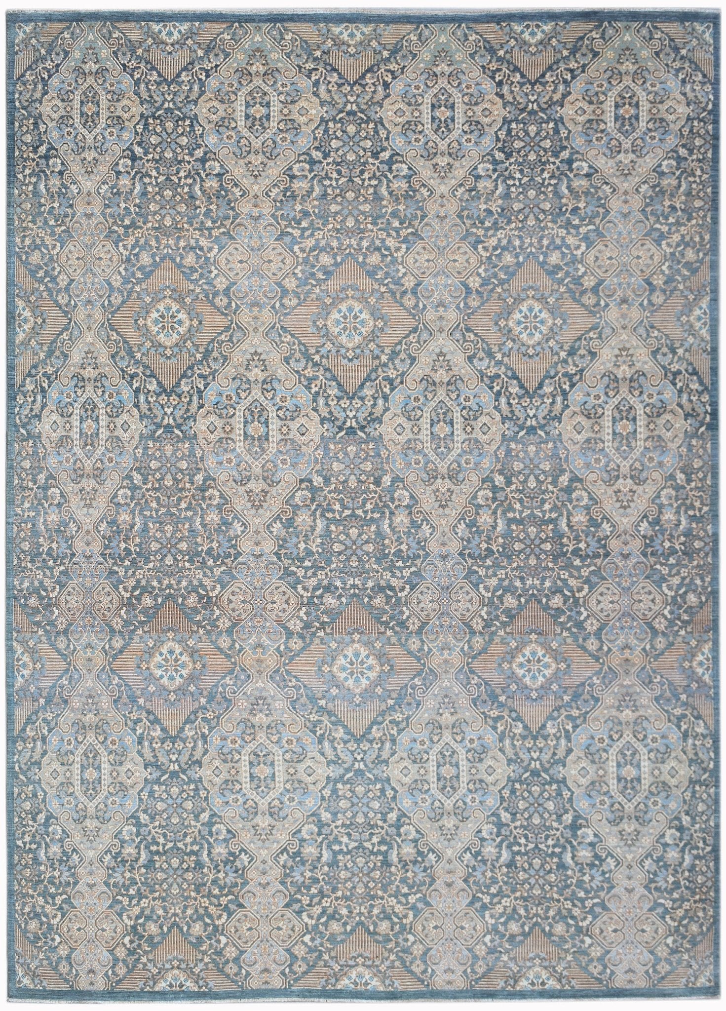 High Quality Handwoven Traditional Afghan Chobi Rug | 352 x 269 cm | 11'7" x 8'10" - Najaf Rugs & Textile