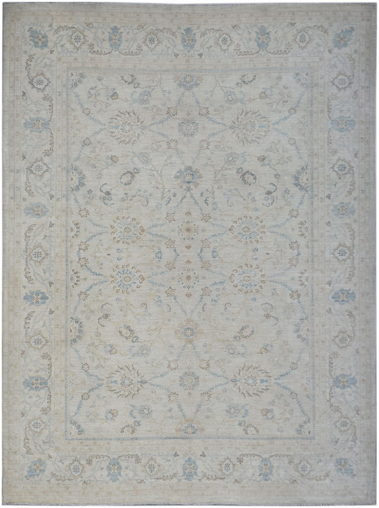 High Quality Handwoven Transitional Chobi Rug | 317 x 247 cm | 10'5" x 8'1" - Najaf Rugs & Textile