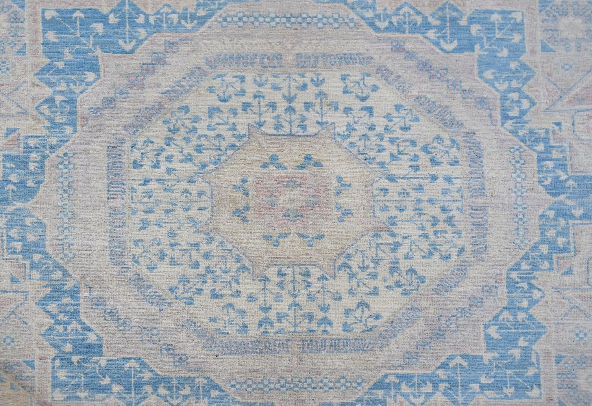 High Quality Handwoven Transitional Mamluk Rug | 418 x 305 cm | 13'9" x 10' - Najaf Rugs & Textile