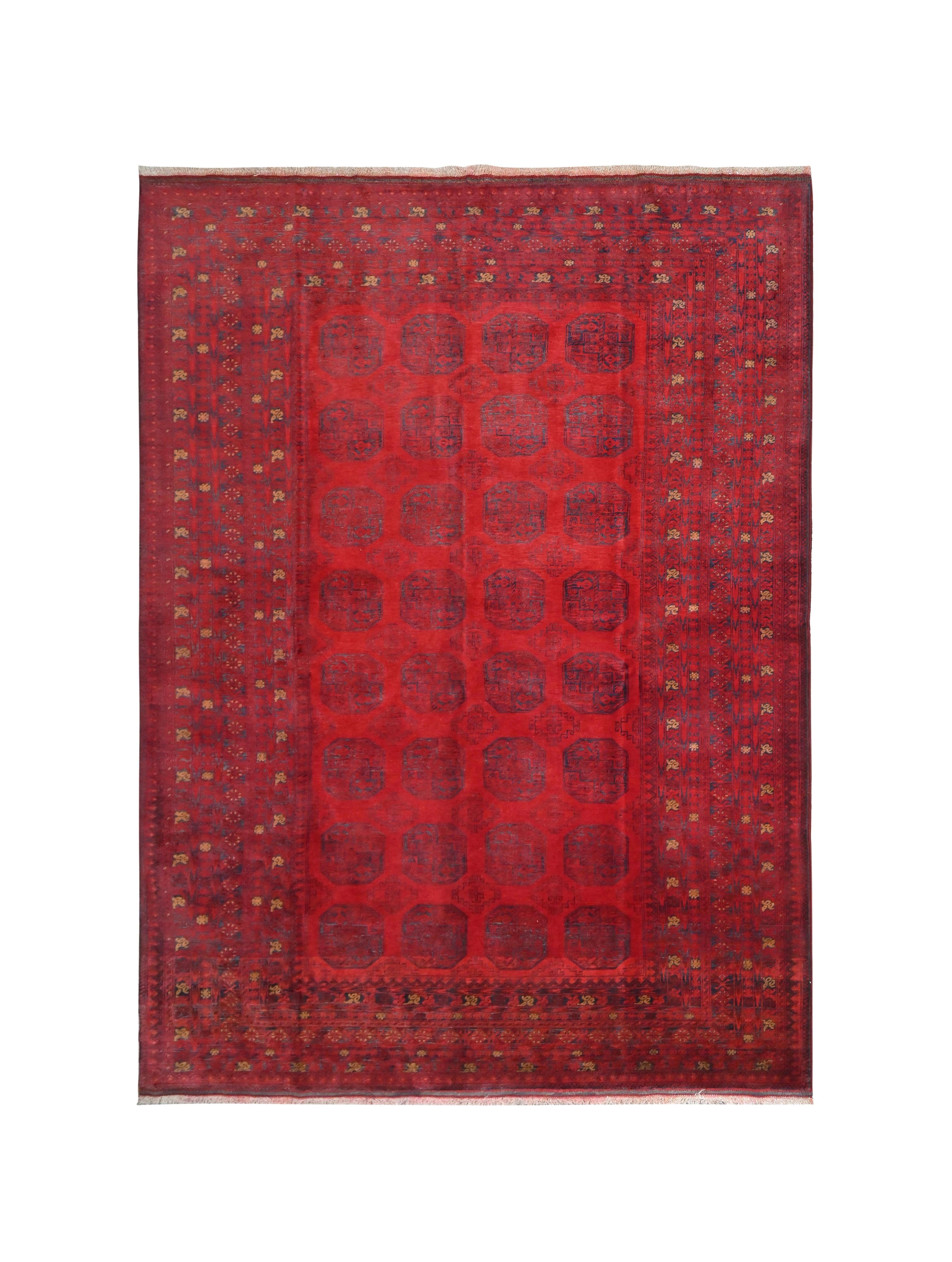 Vintage Turkmen Ersari Rug