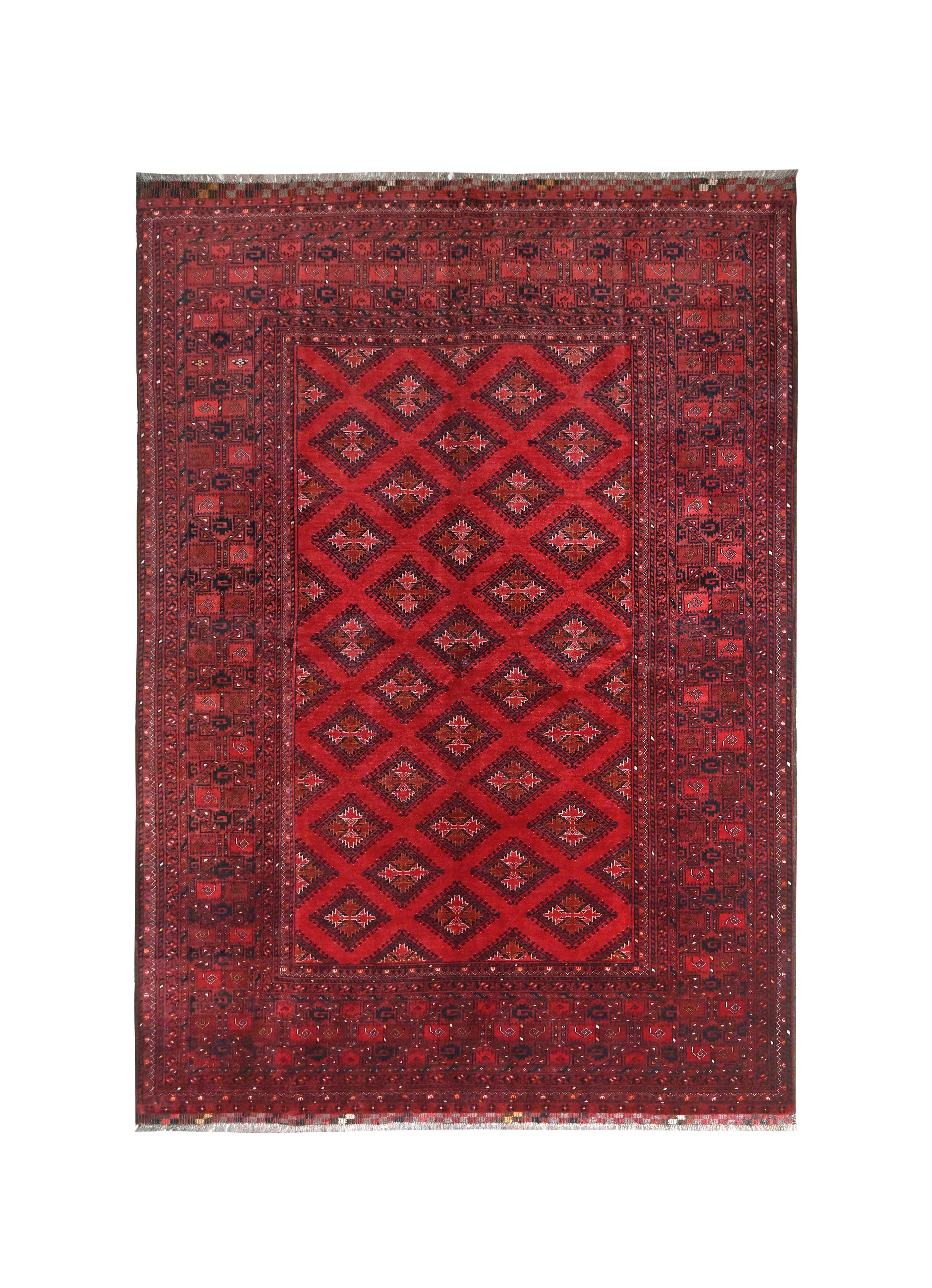 Vintage Turkmen Yomut Rug