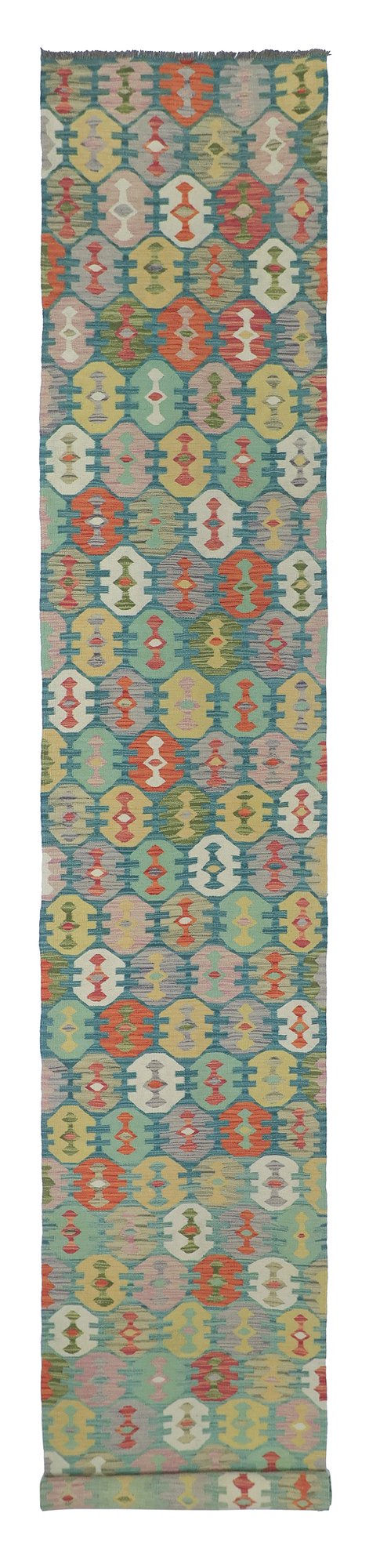 Afghan Faryab Kilim Runner