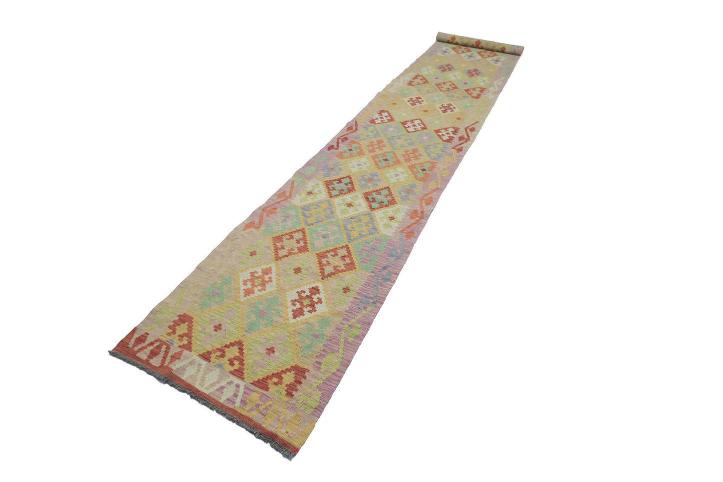 Afghan Faryab Kilim Runner