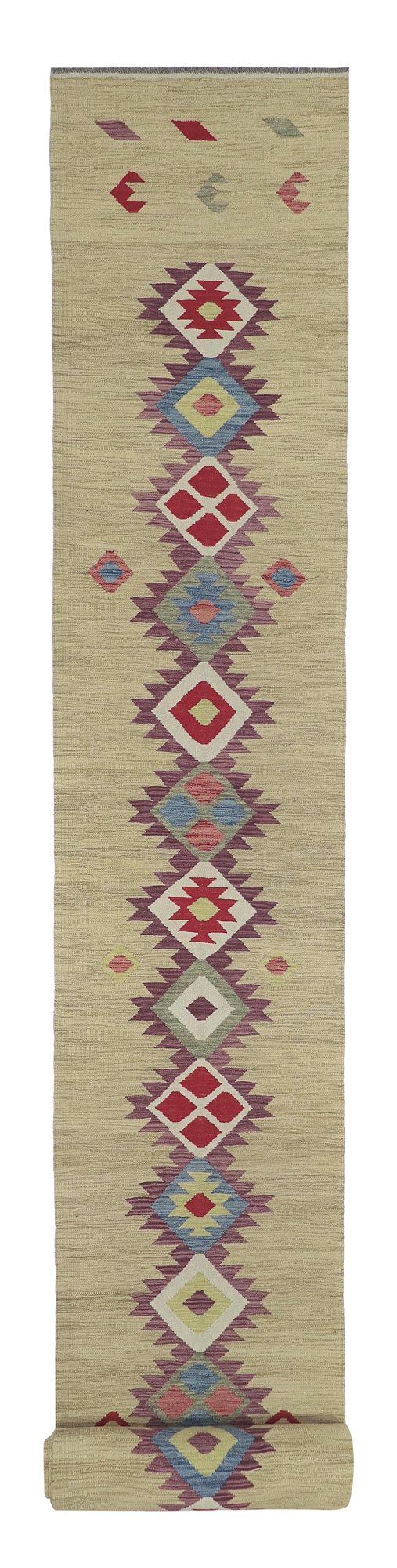 Afghan Faryab Kilim Runner