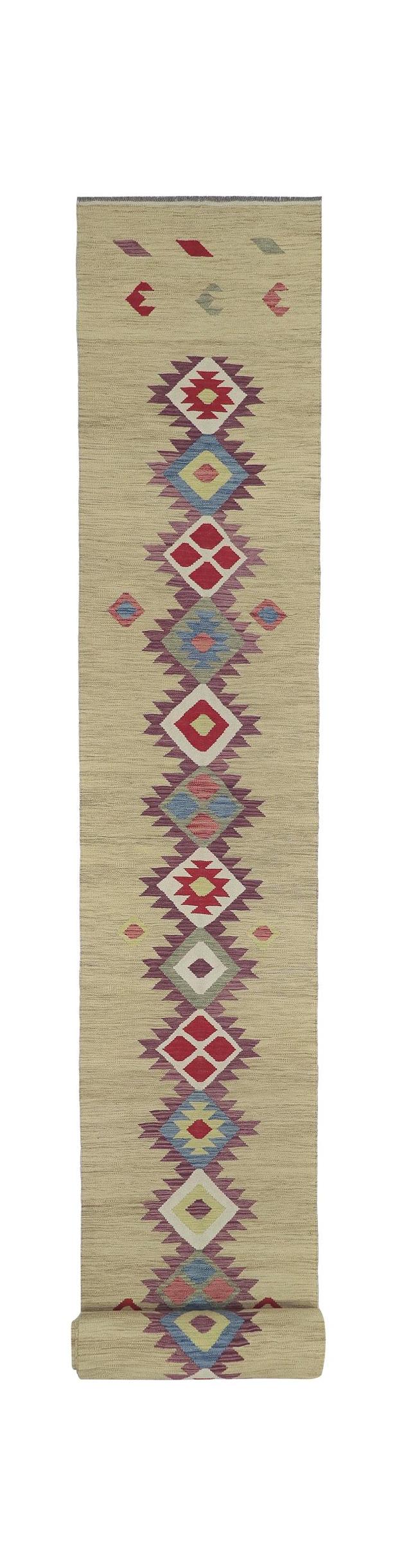 Afghan Faryab Kilim Runner