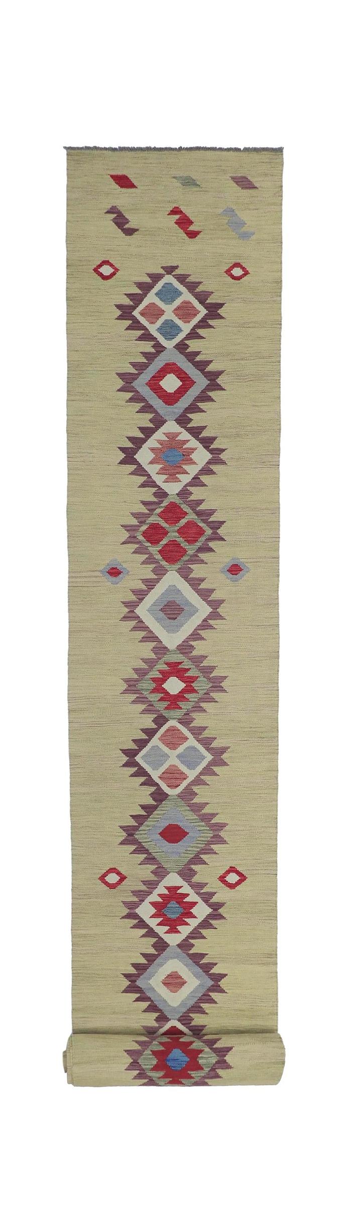 Afghan Faryab Kilim Runner