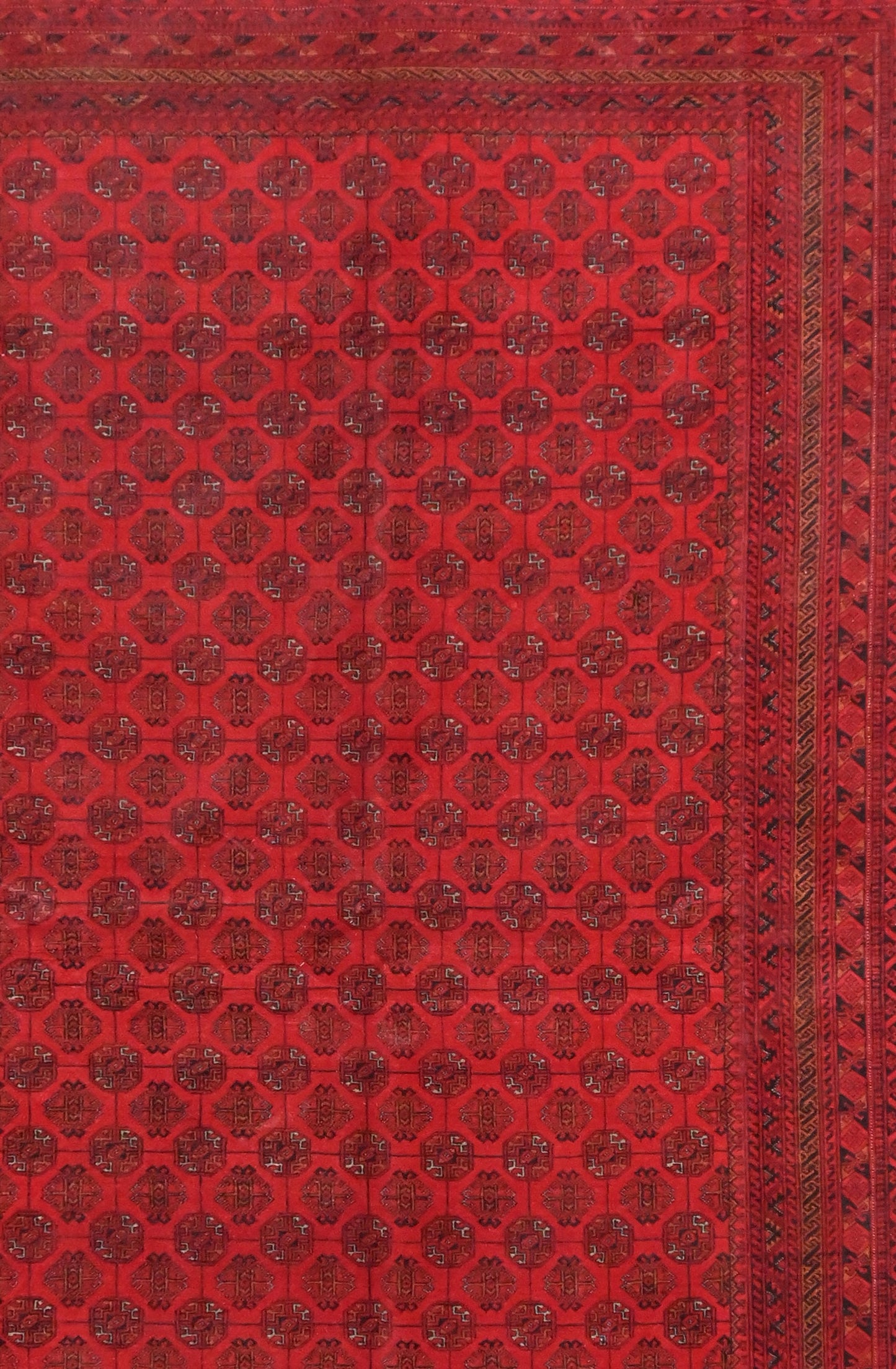 Vintage Turkmen Tekke Rug