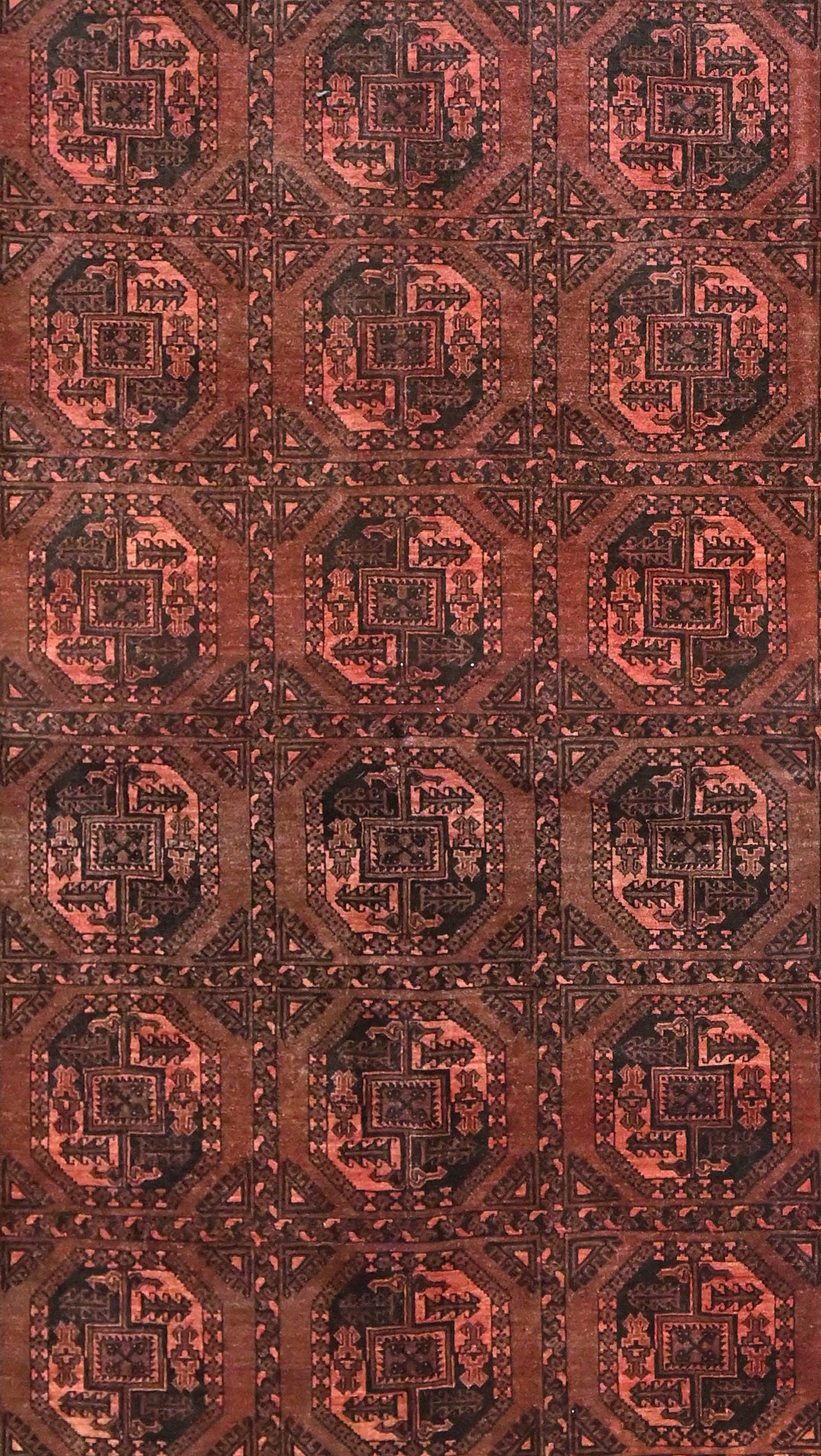 Antique Turkmen Ersari Rug