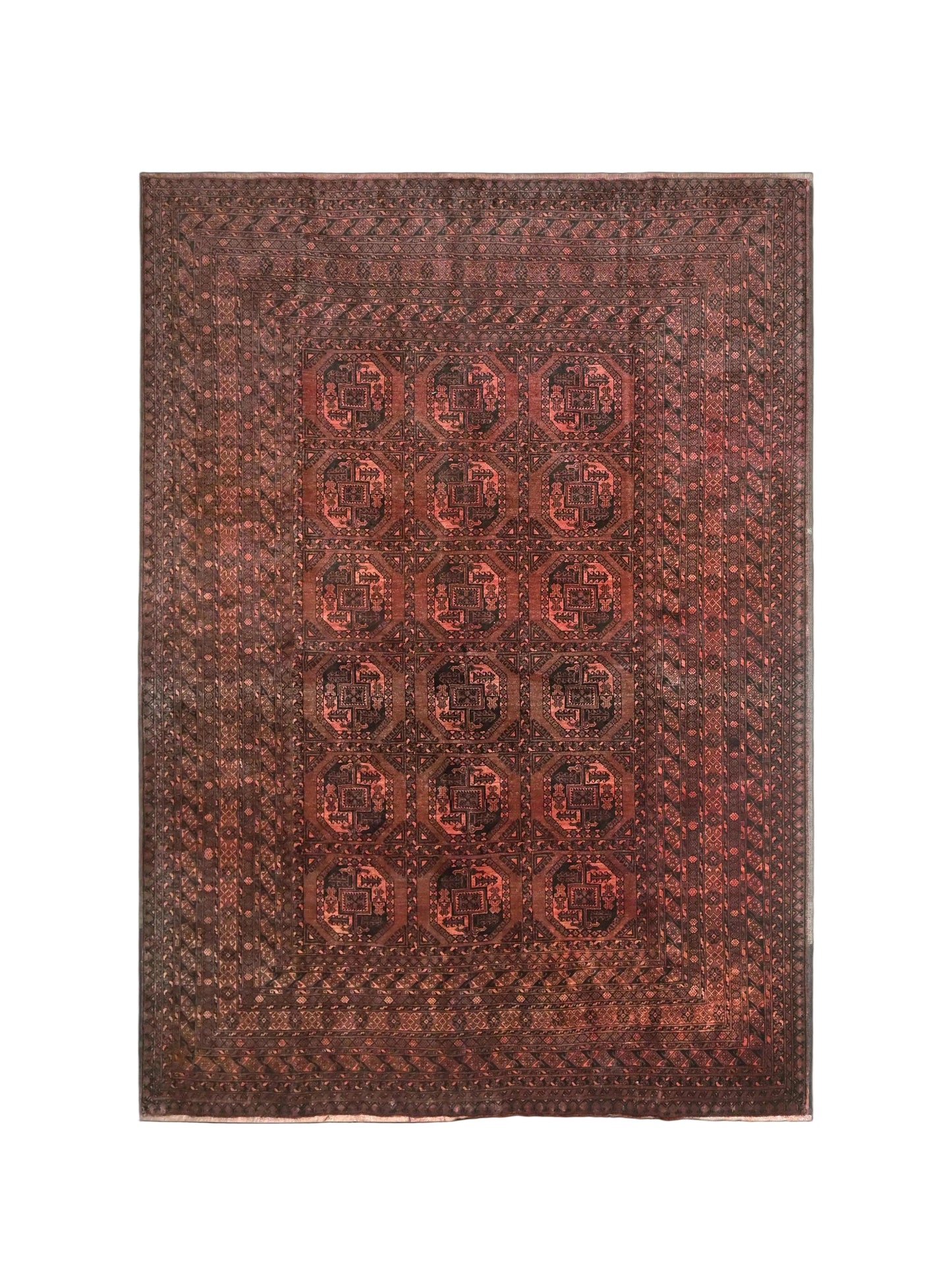 Antique Turkmen Ersari Rug