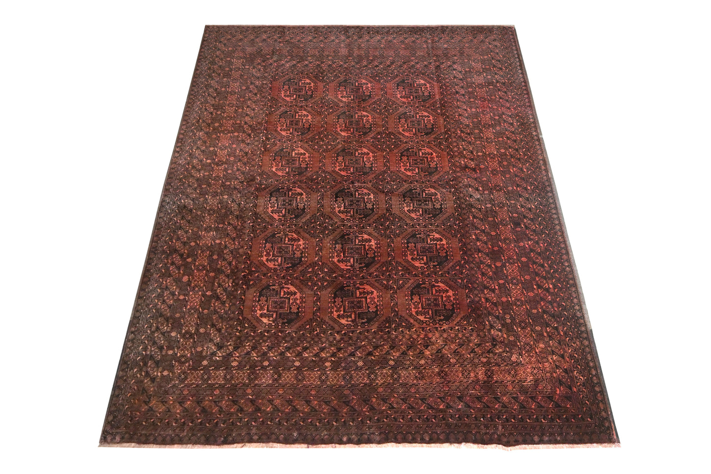 Antique Turkmen Ersari Rug