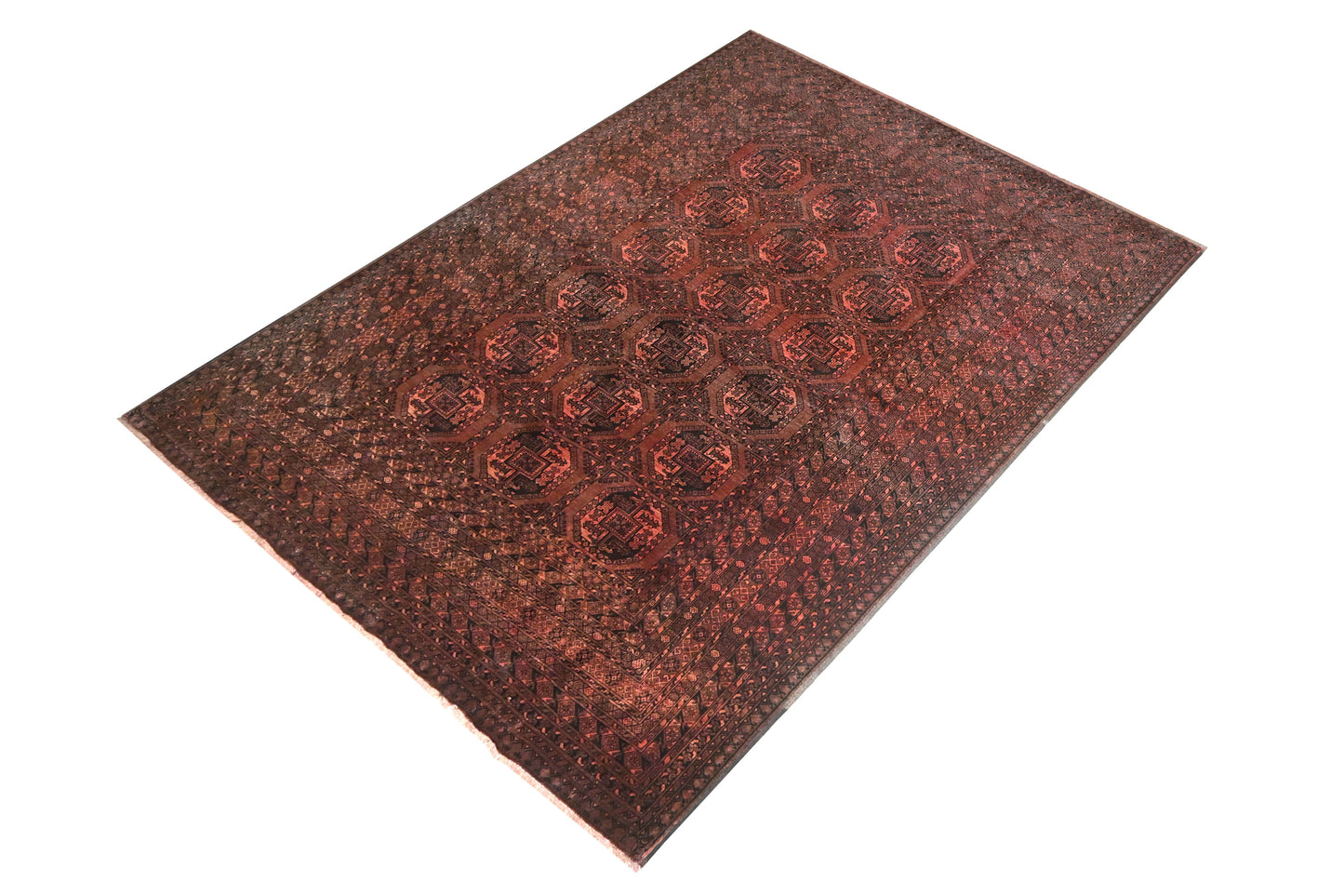 Antique Turkmen Ersari Rug