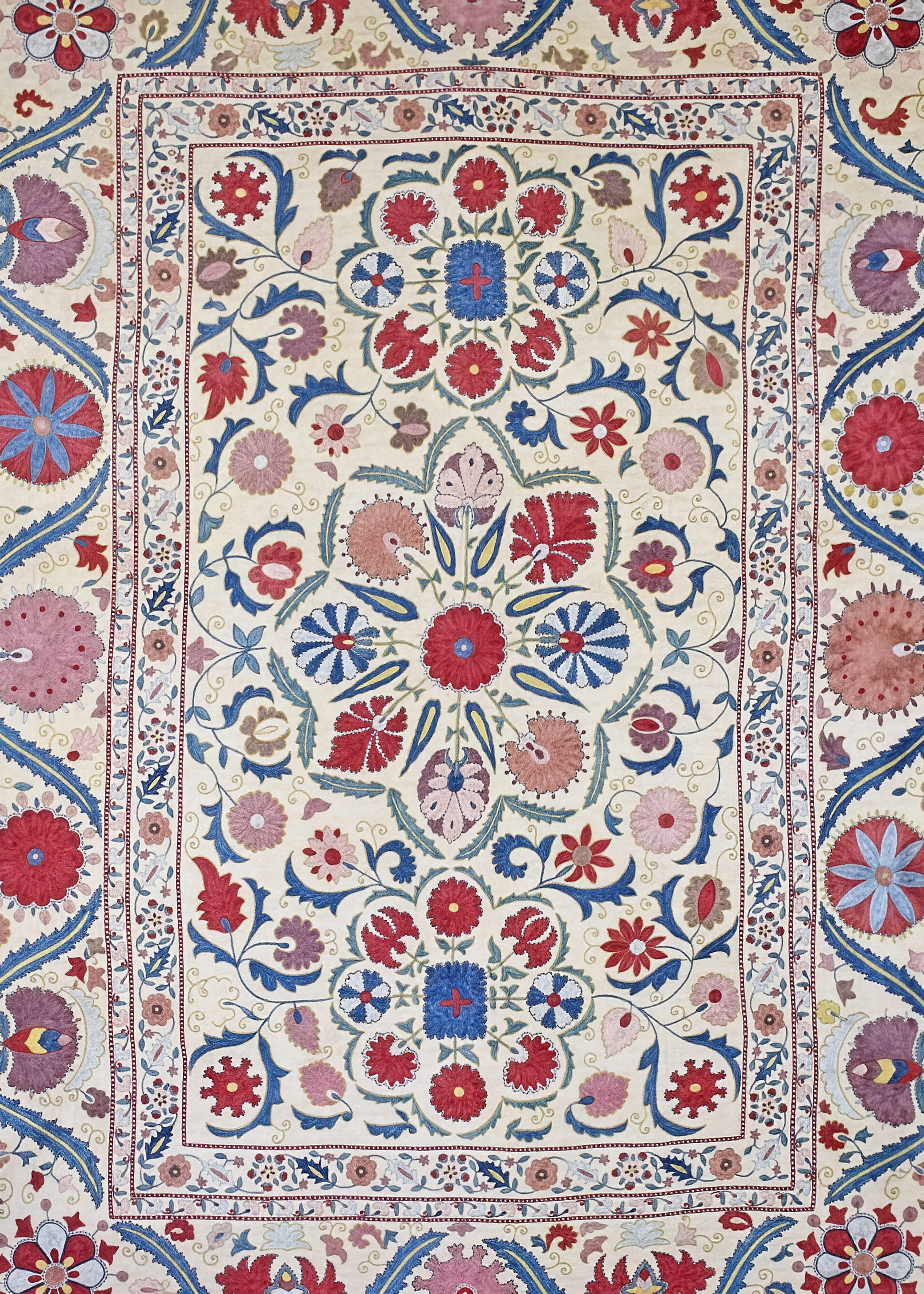 Silk Uzbek Suzani