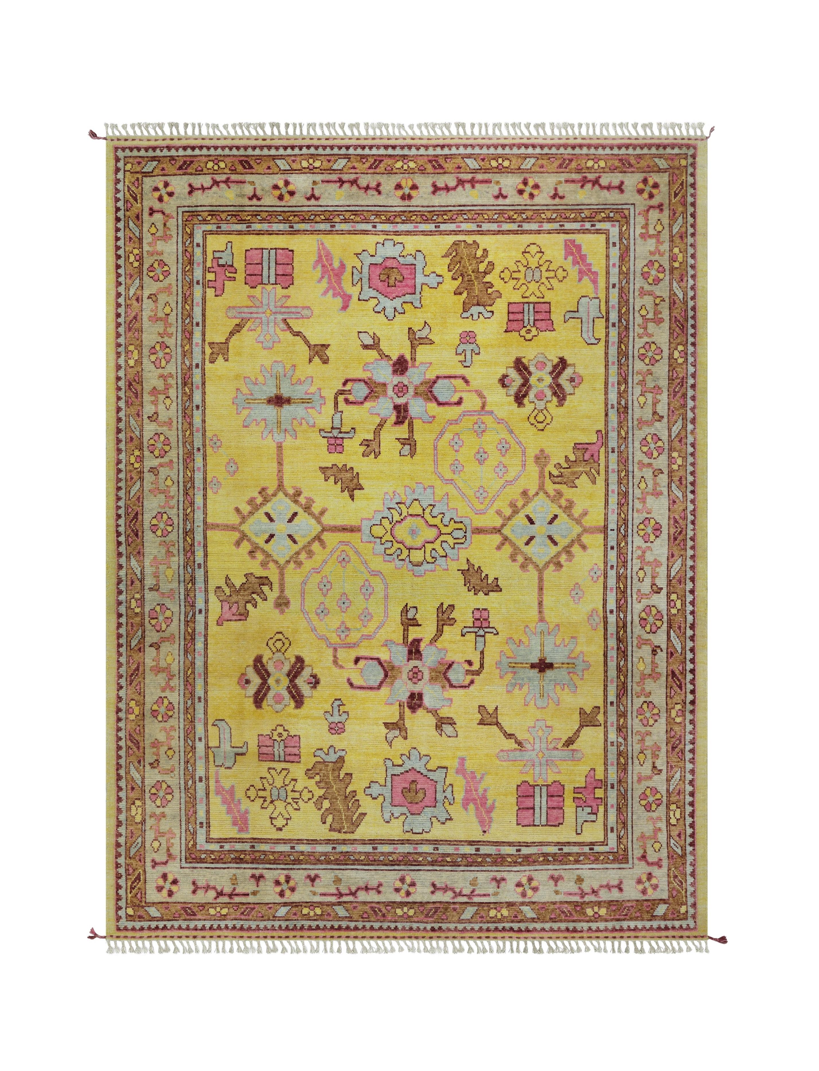 Transitional Oushak Rug