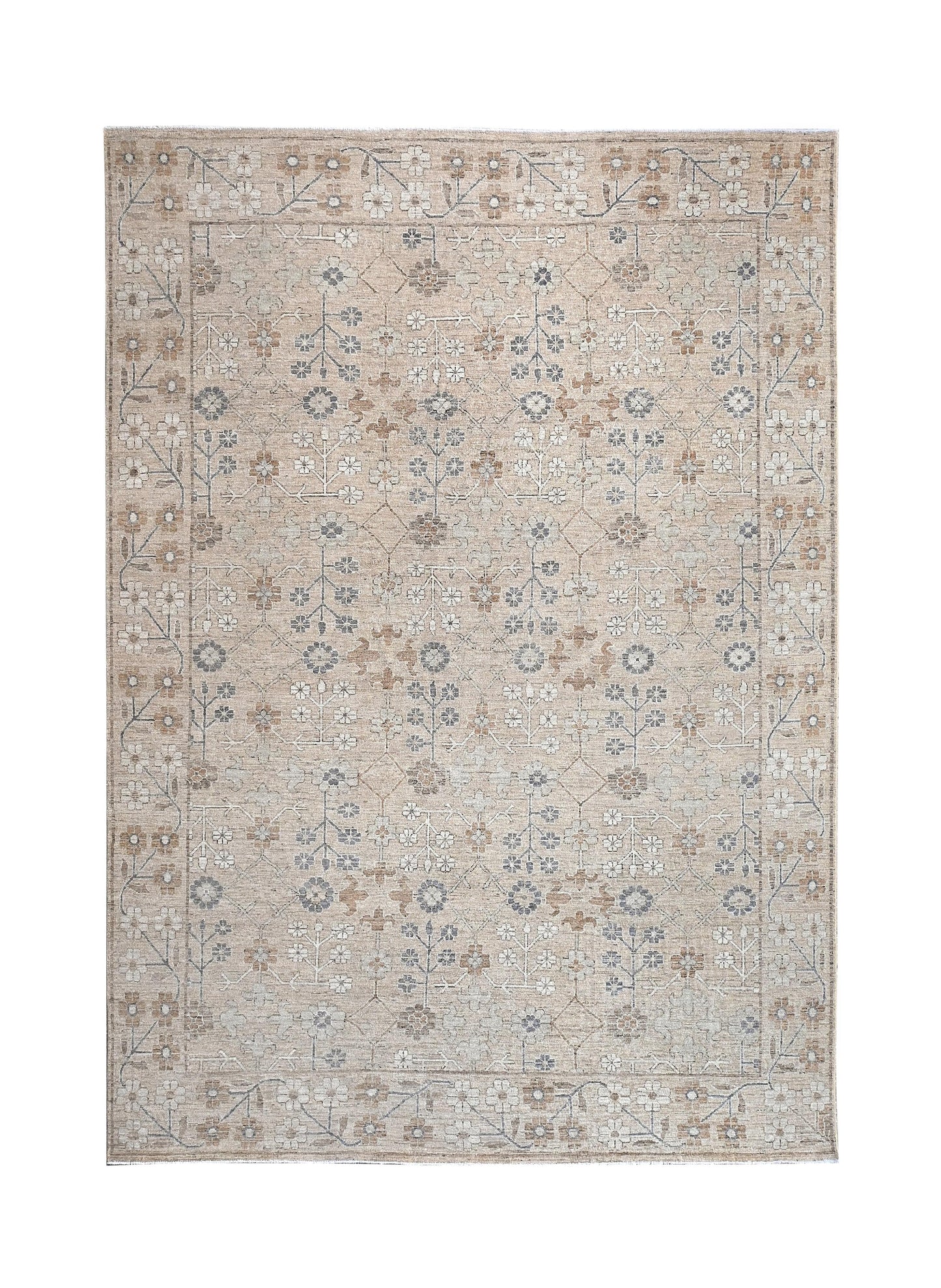 Transitional Oushak Rug