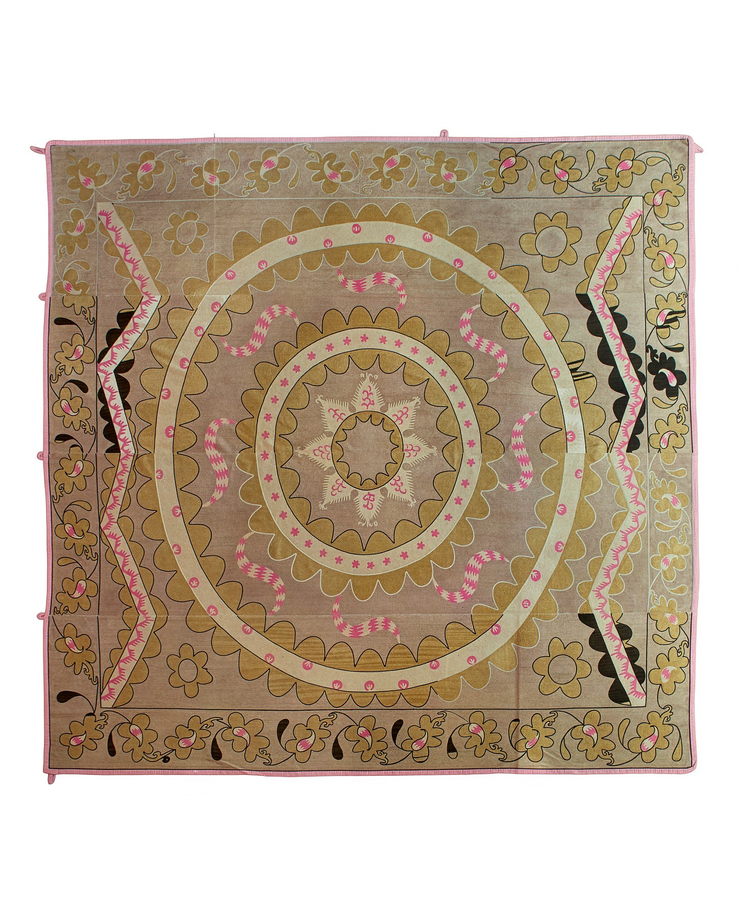 Vintage Silk Uzbek Suzani