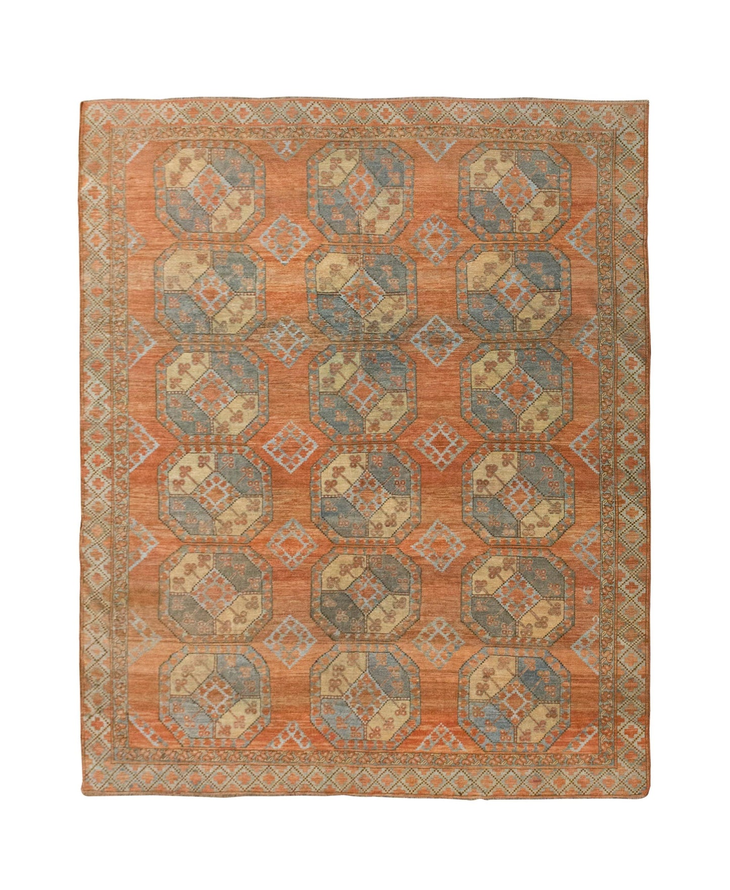 Antique Turkmen Ersari Rug