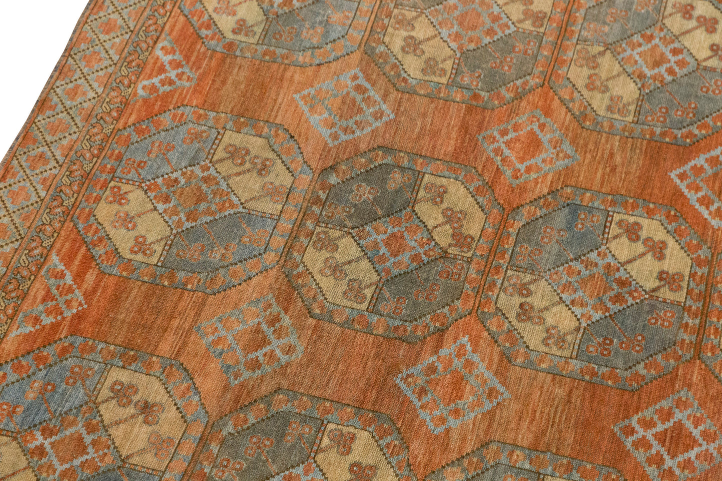 Antique Turkmen Ersari Rug