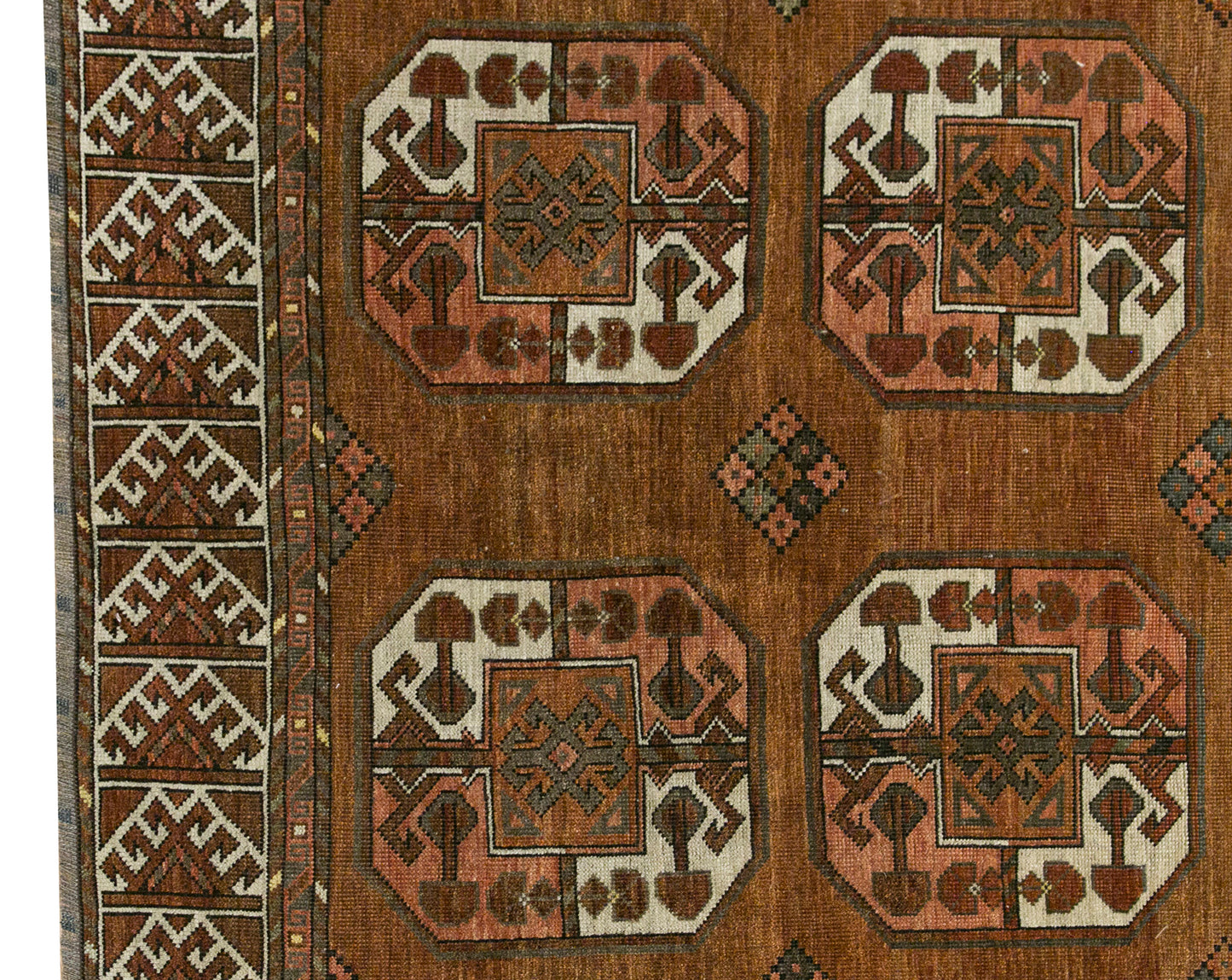 Antique Turkmen Ersari Rug