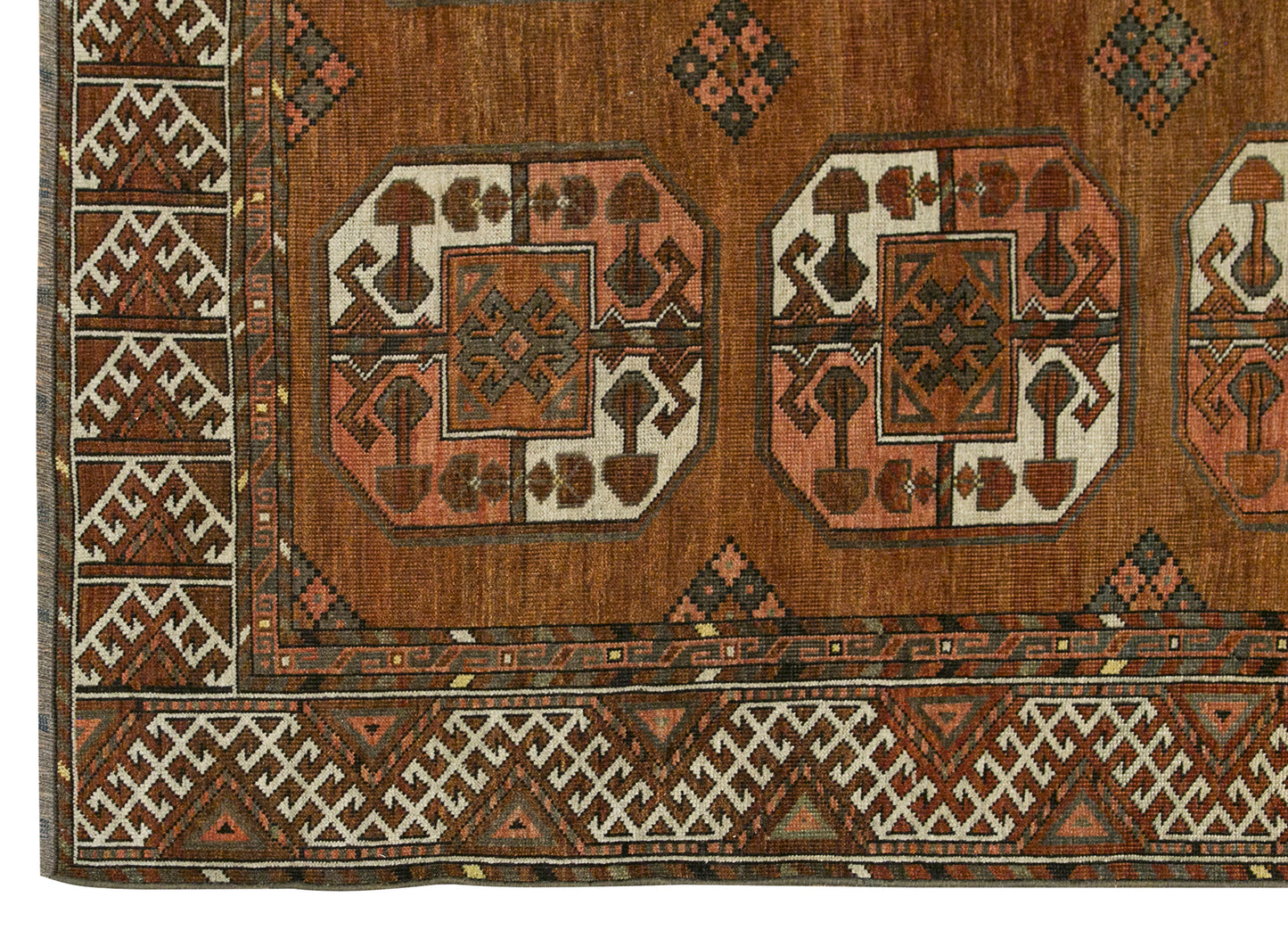 Antique Turkmen Ersari Rug