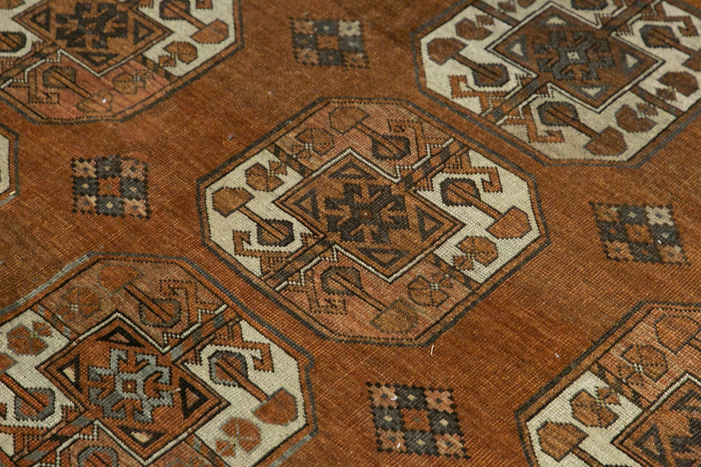 Antique Turkmen Ersari Rug