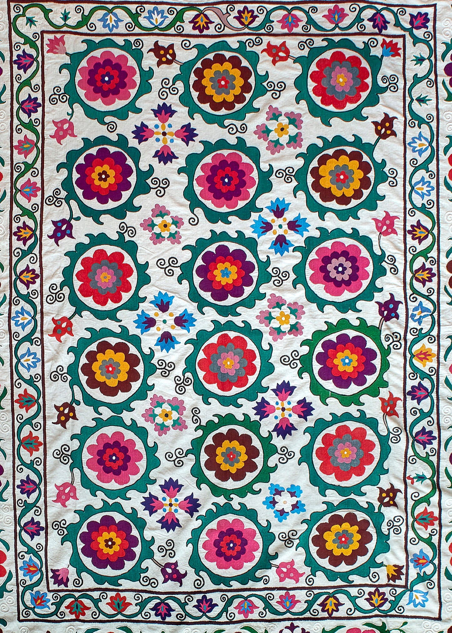 Vintage Uzbek Suzani