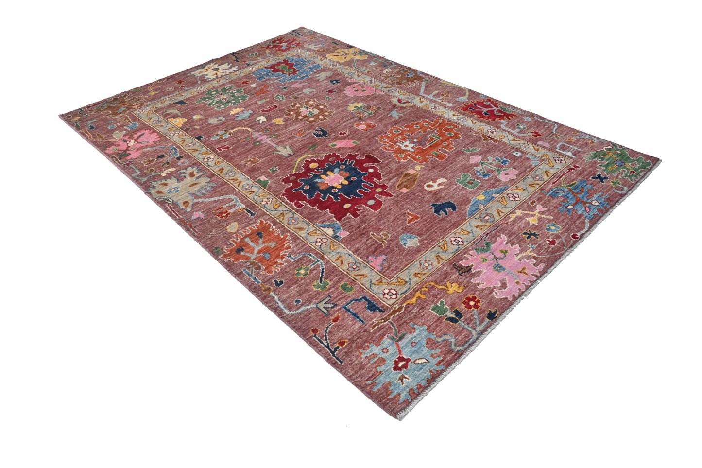 Transitional Oushak Rug